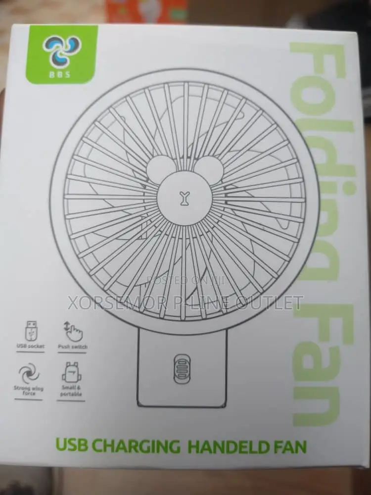 Foldable Neck Handheld Fan
