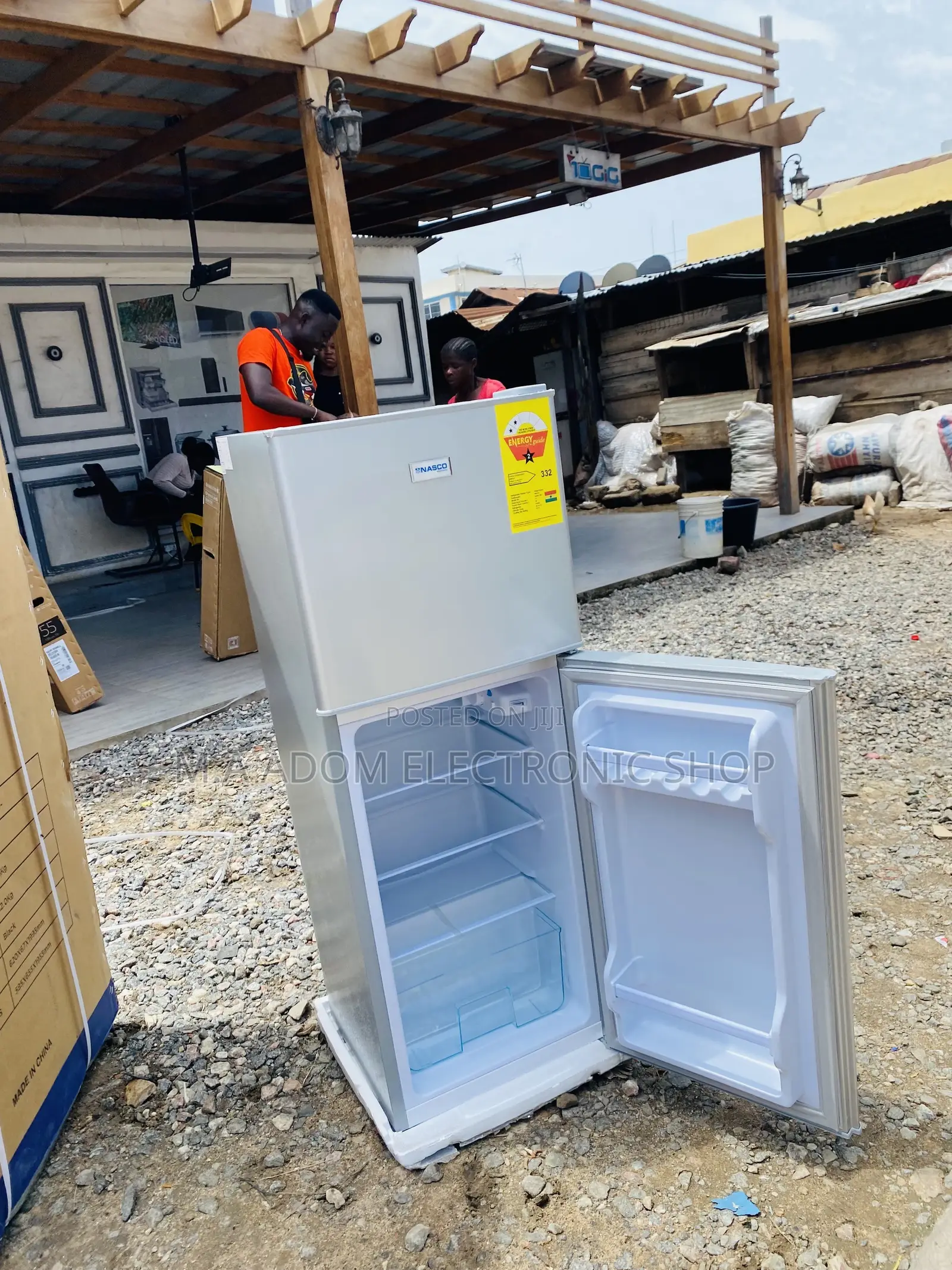Shop Affordable Nasco Nas2-13fl Bottom Freezer Fridge.