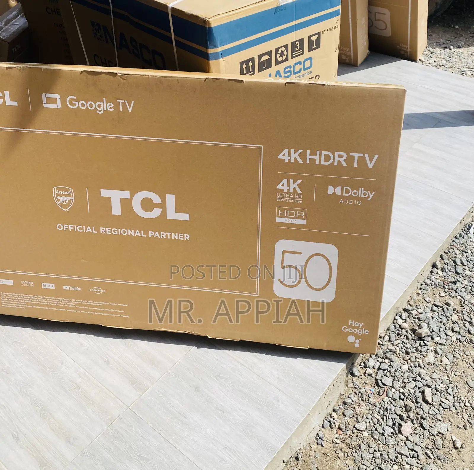 Fabulous 50p635 50 Inch TCL Uhd Smart Android Tv(Black).