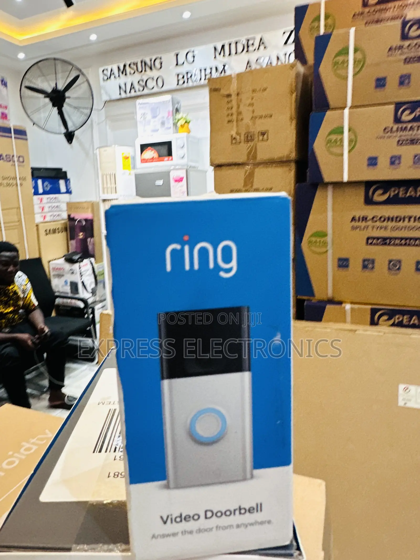High Quality Sleek Ring Video Doorbell