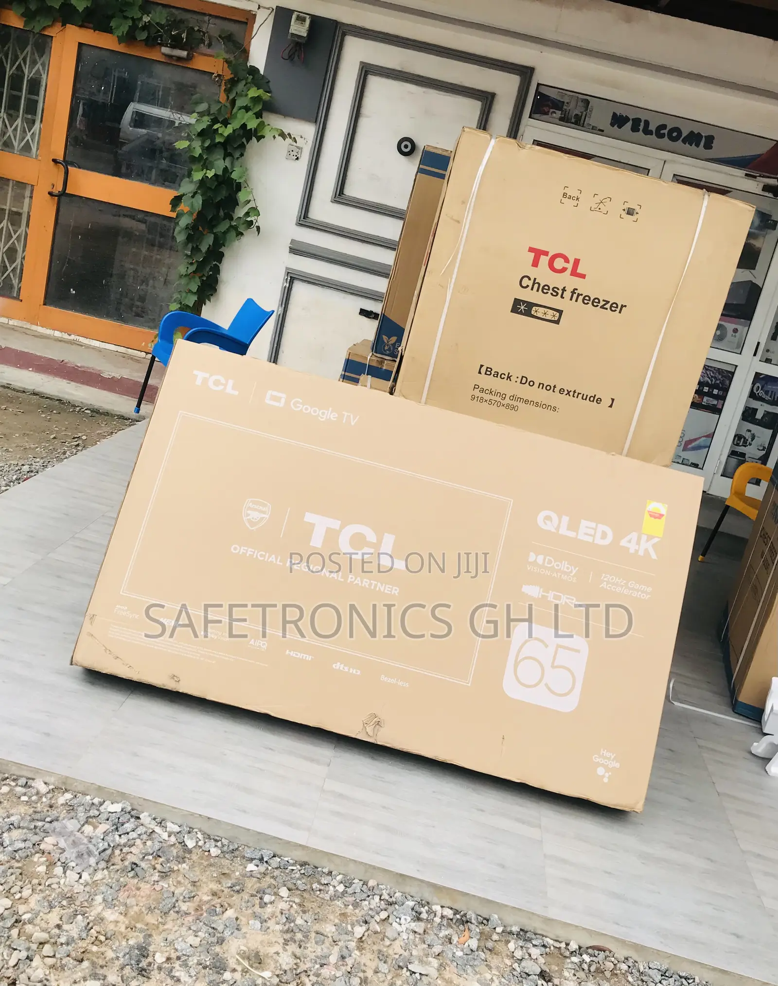 Qled 65 Inches Glossy TCL C645 Black Smart UHD Tv