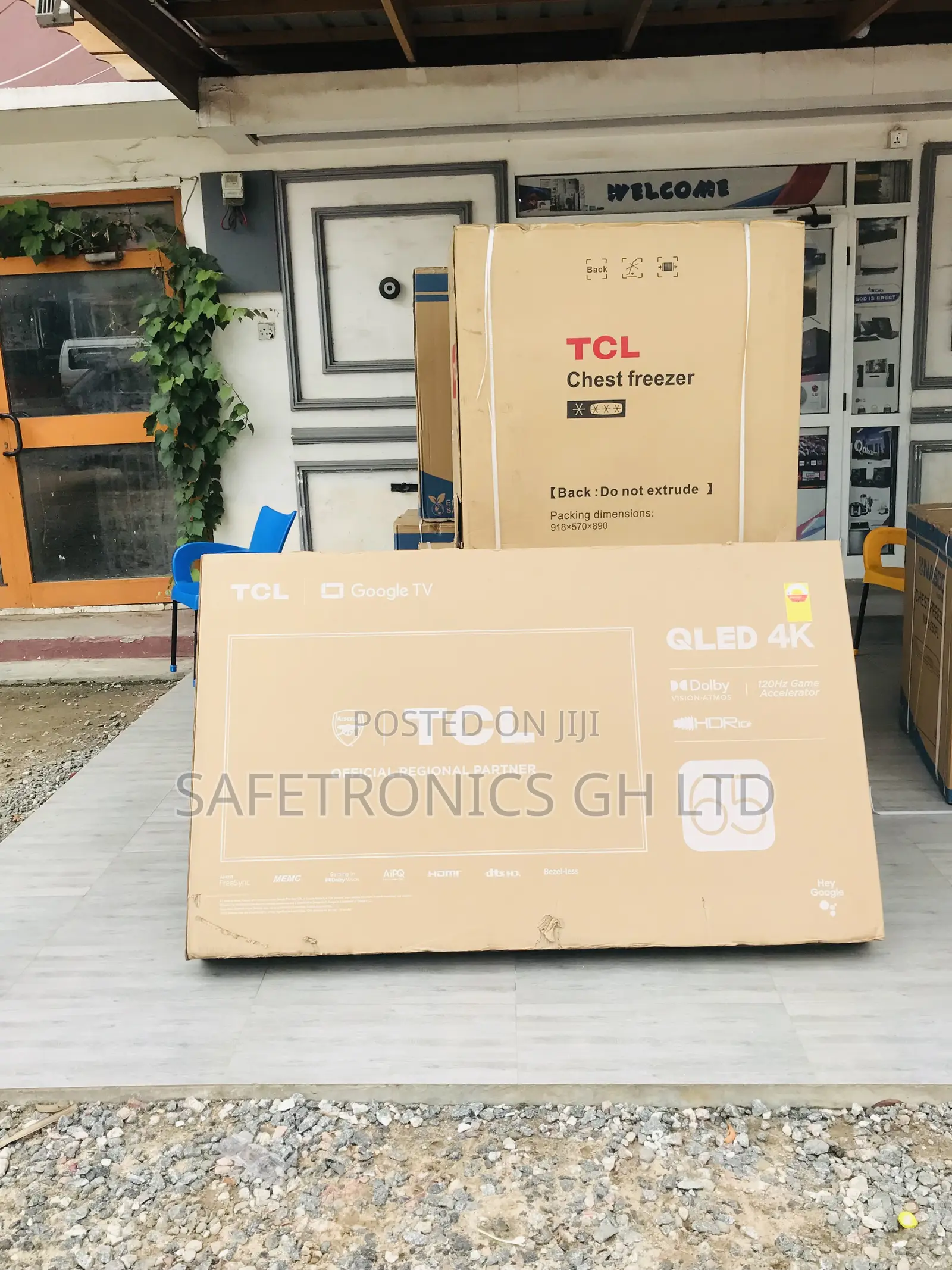 UHD 65 Inches Glossy Qled TCL C645 Smart Black Tv