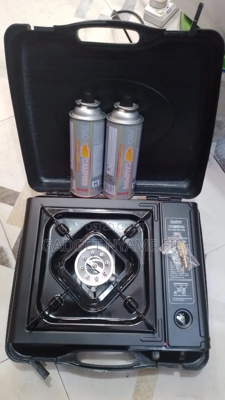 Portable Gas Stove (2 Free Gas Cans)