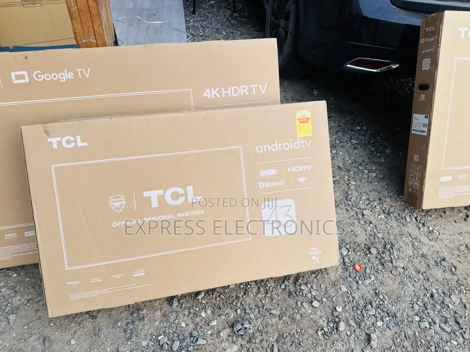Slim Sleek FHD Smart 43”S4500 TCL 