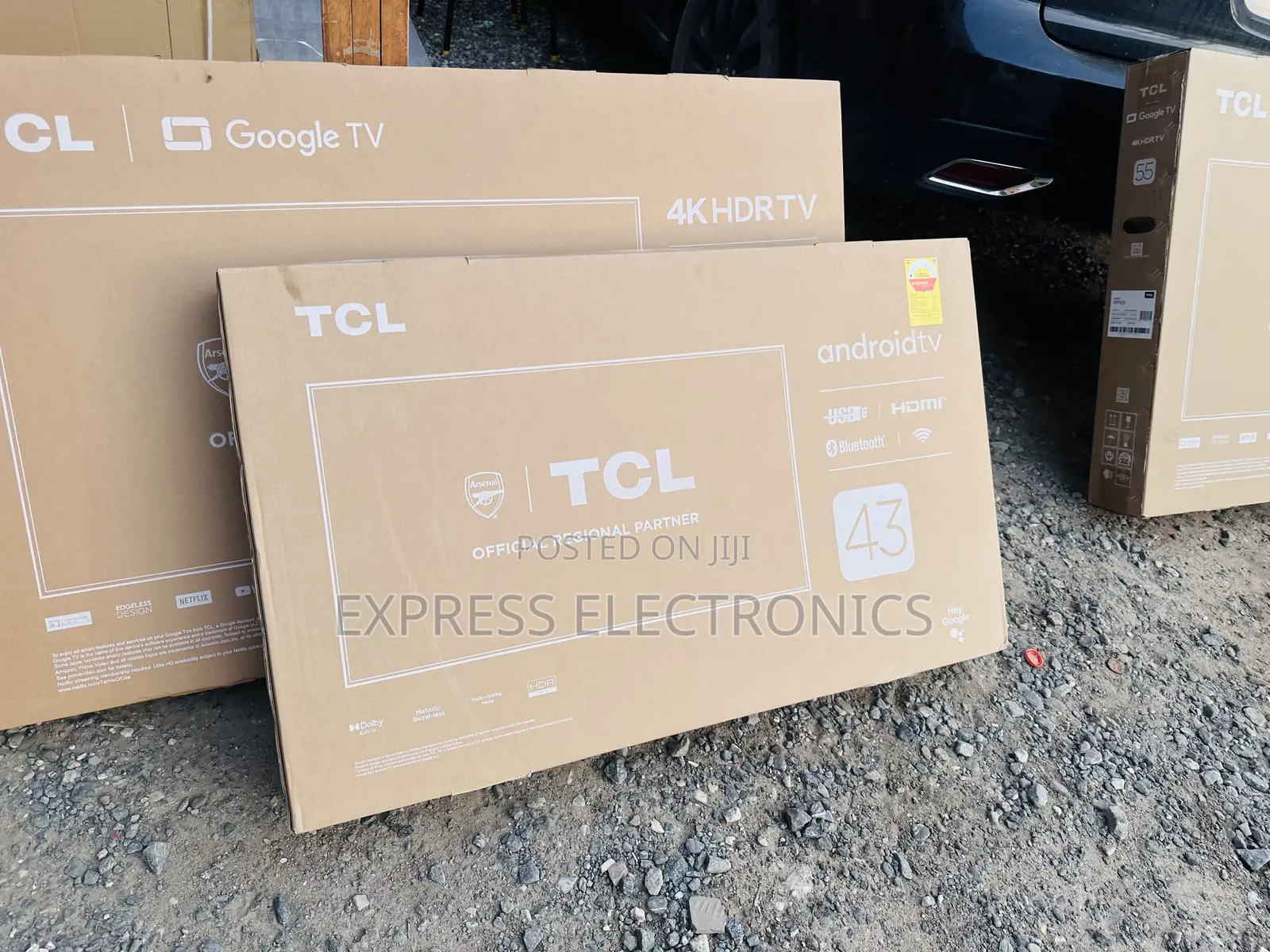 Slim Frameless Tv TCL 43”S54000 FHD Smart Android