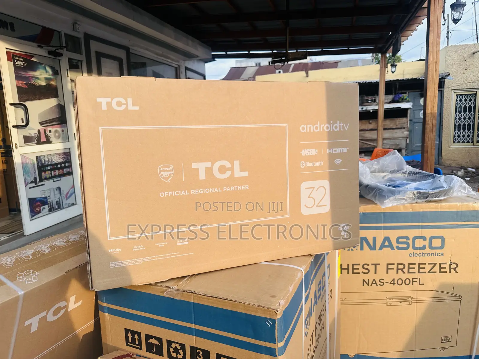 Wide View Smart TCL 32”S54000 Android