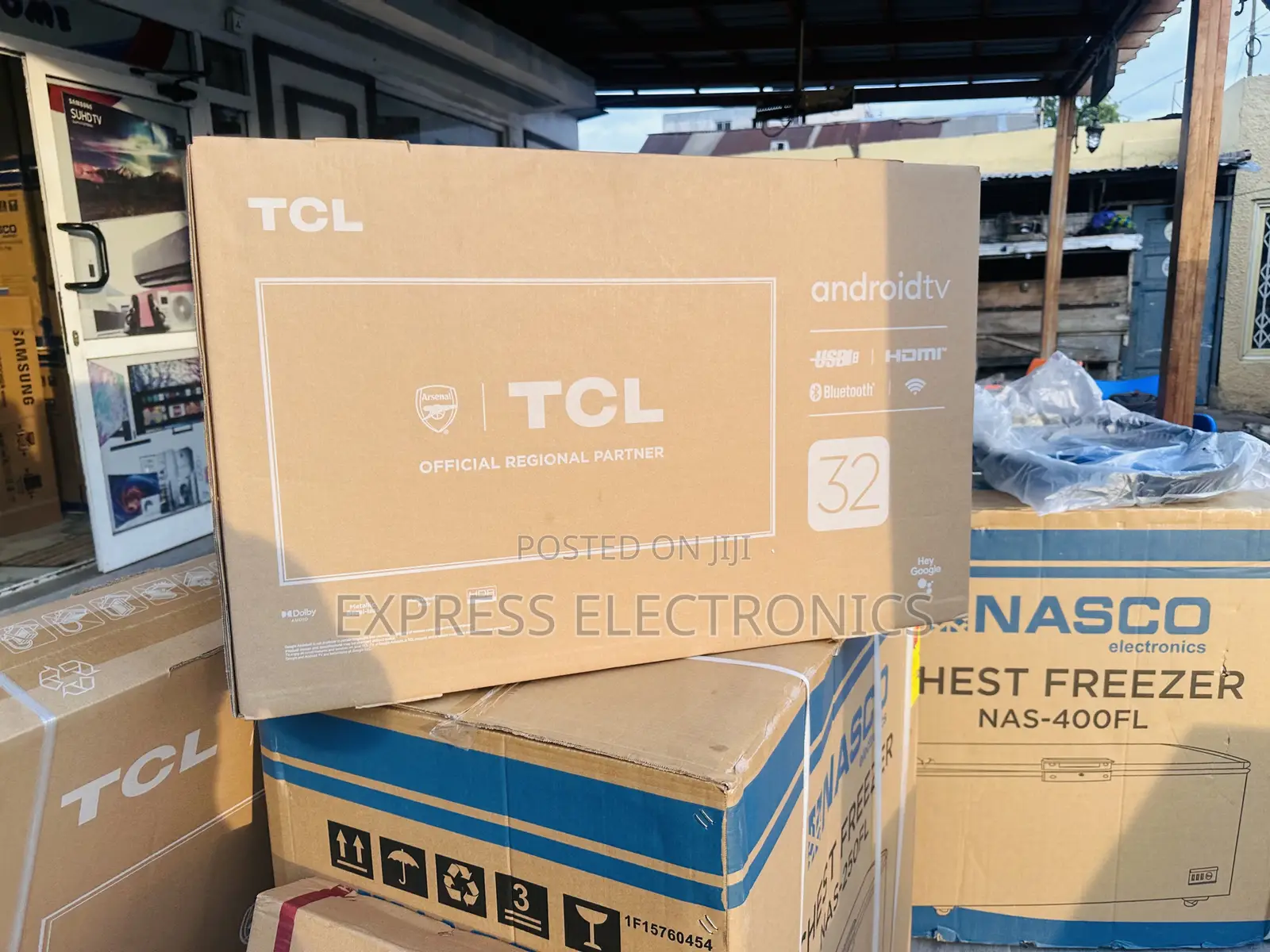 Wide View Smart TCL 32”S54000 Android