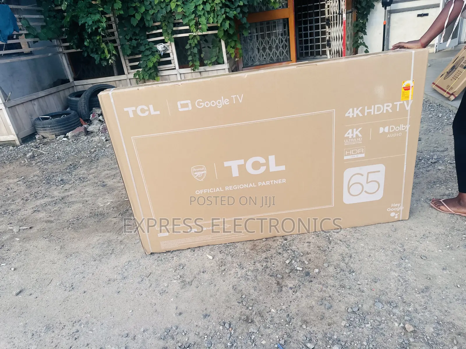High Contrast Uhd Smart TCL 65”P645 Led