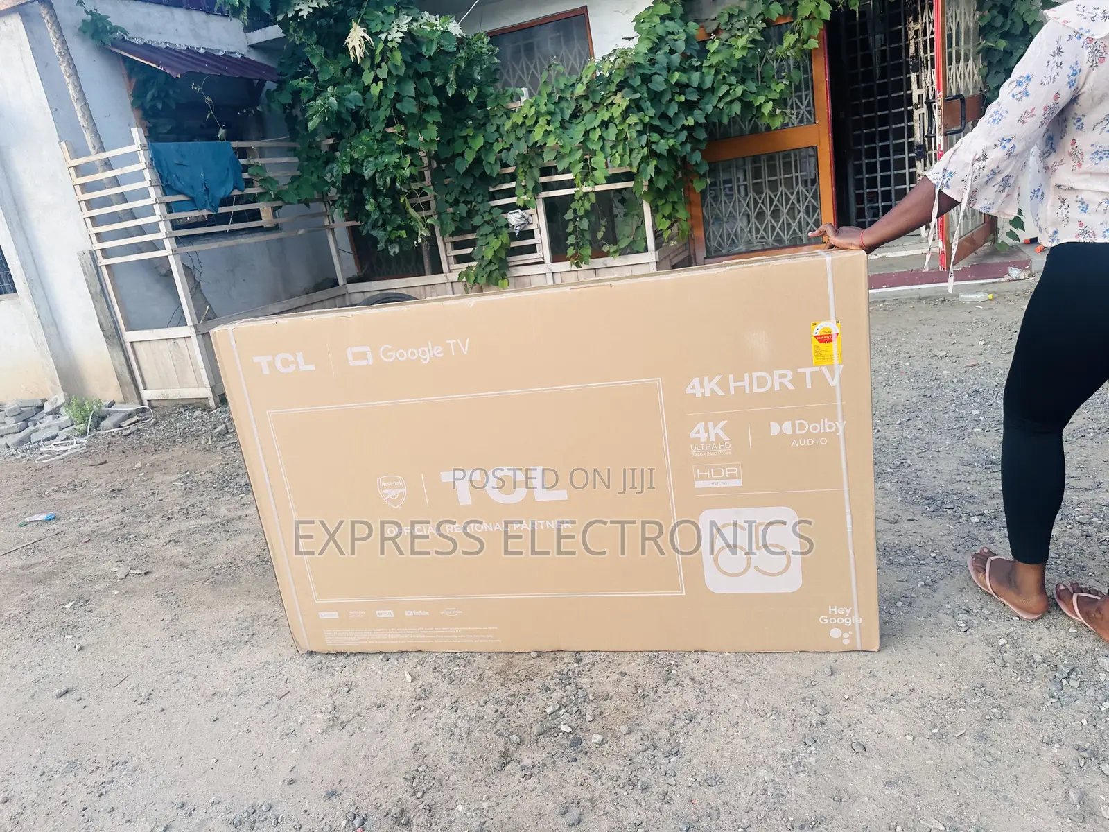 High Contrast Uhd Smart TCL 65”P645 Led