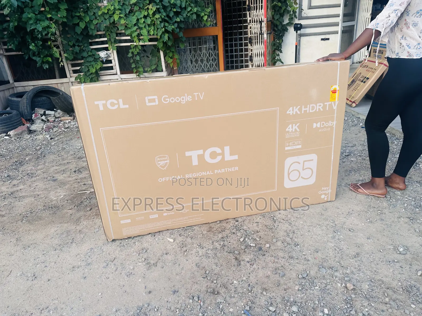 Wide View Uhd 65”P635 TCL Tv.