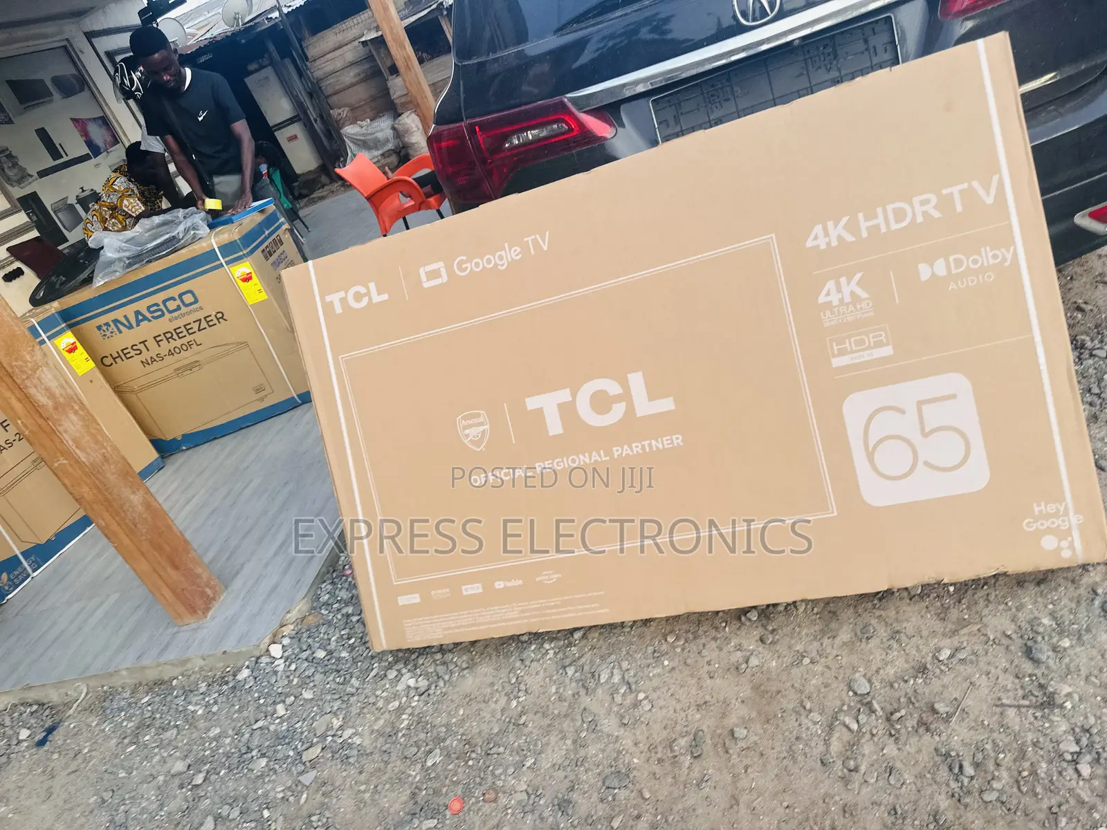 Wide View Uhd 65”P635 TCL Tv.