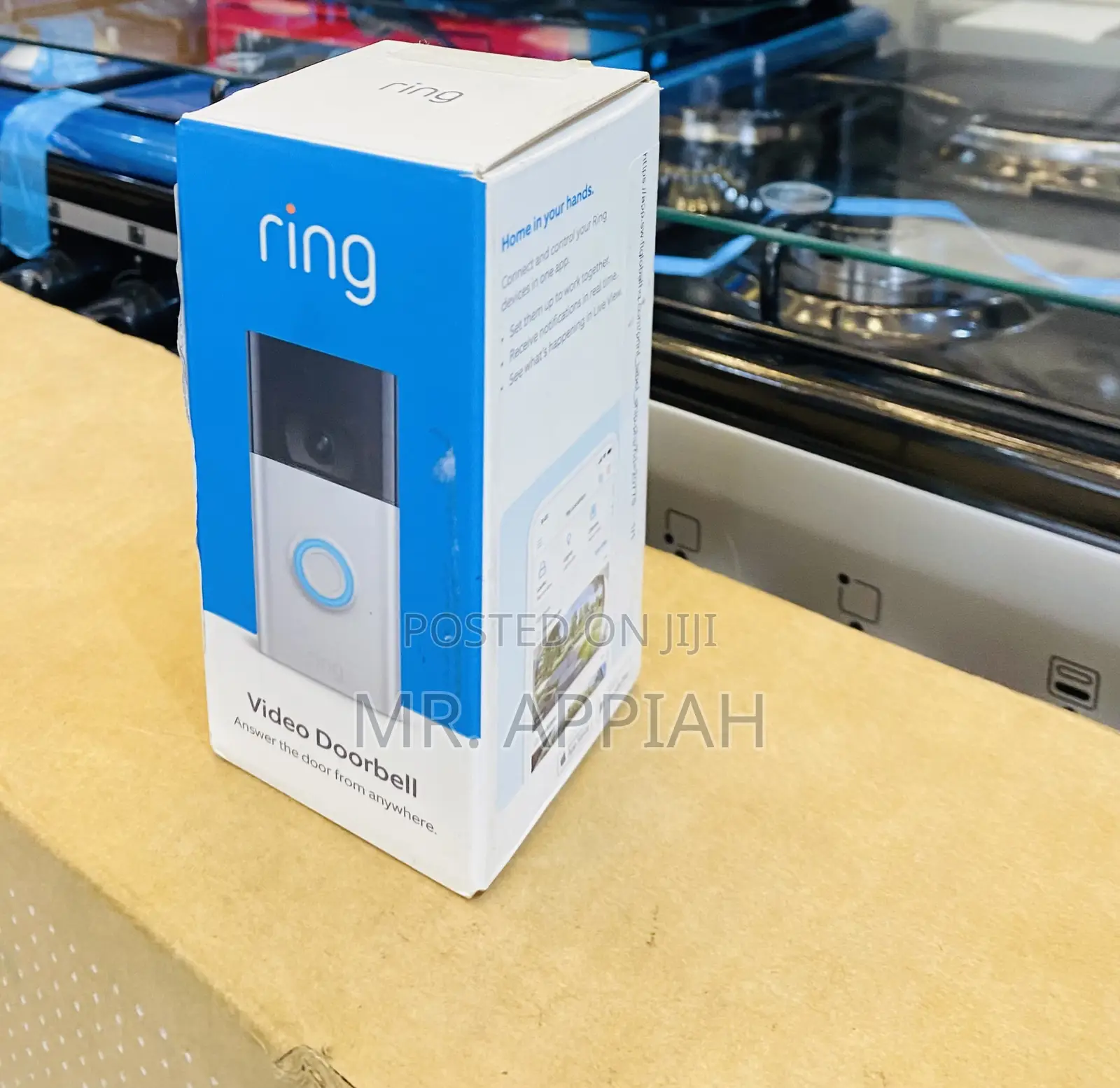Wireless Wired Ring Video Door Bell Camera.
