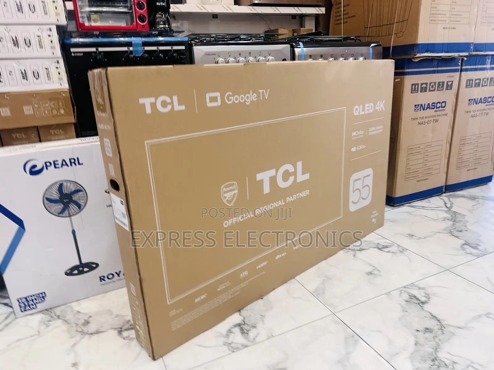 TCL QLED Smart 55”C645 High Quality Slim Sleek