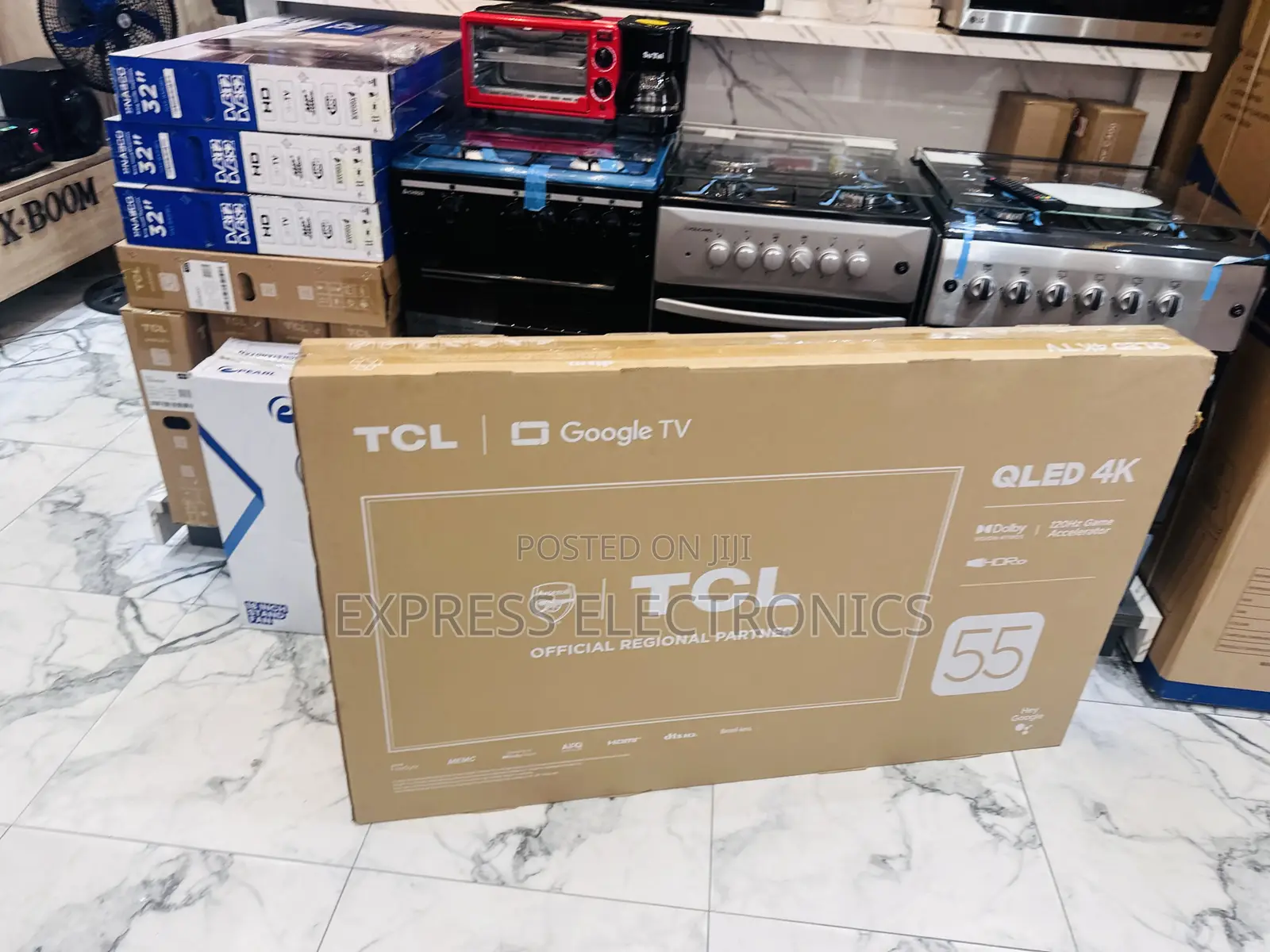 Frameless Tv TCL QLED Smart 55”C645