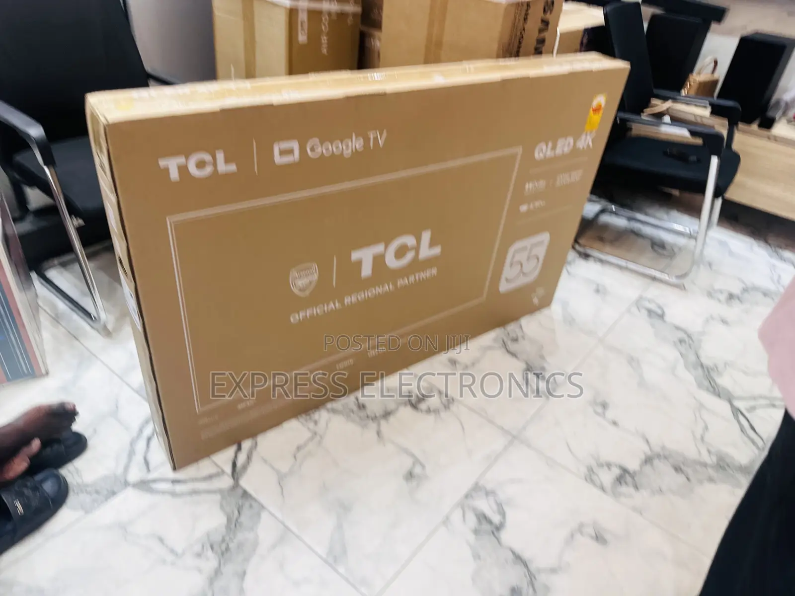 Frameless Tv TCL QLED Smart 55”C645