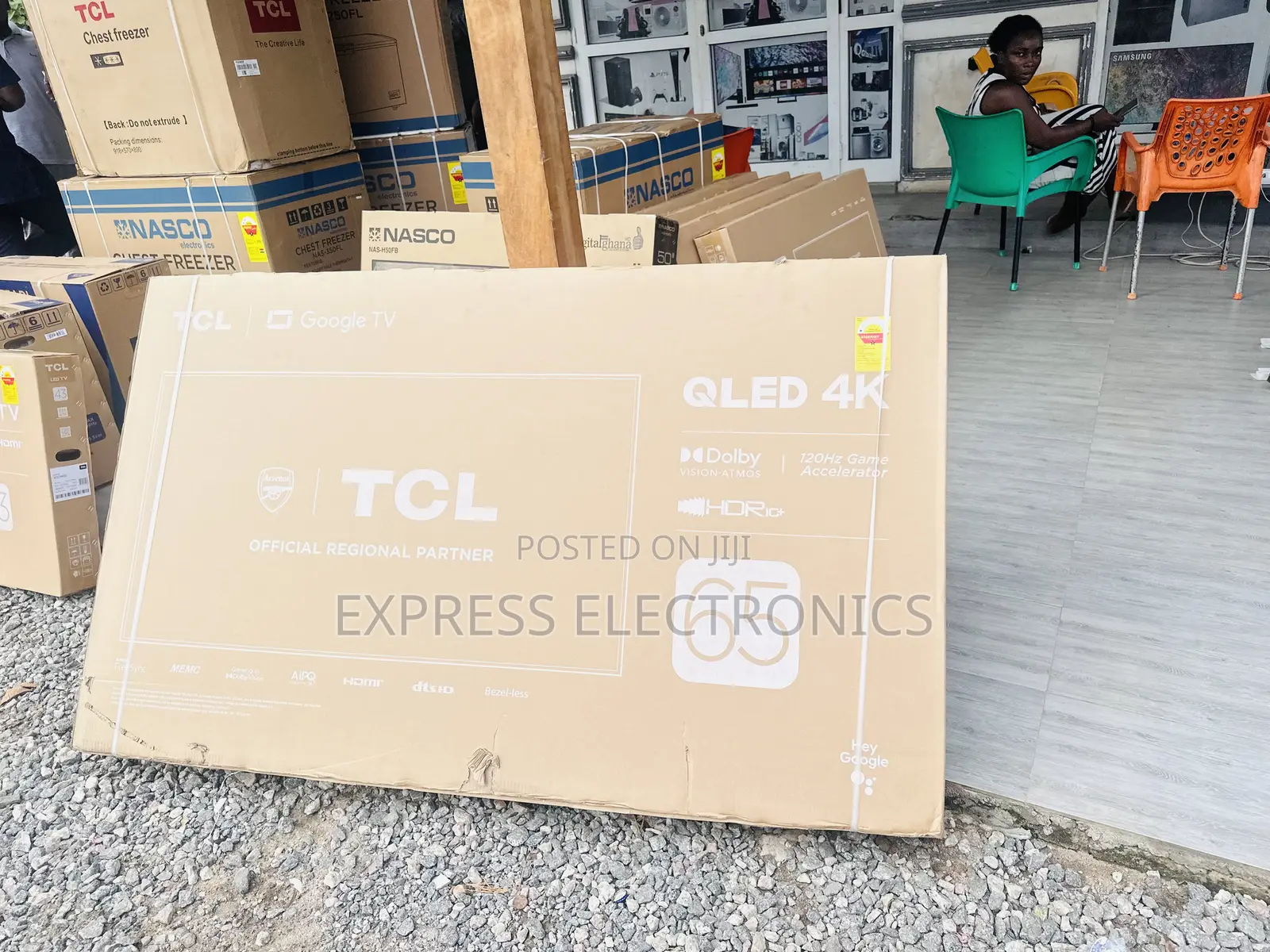 Triluminos Display QLED Smart 65”C645 Tv TCL