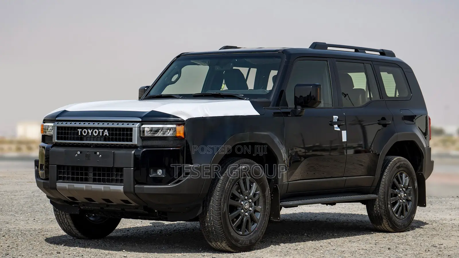 New Toyota Land Cruiser Prado 2024 Black
