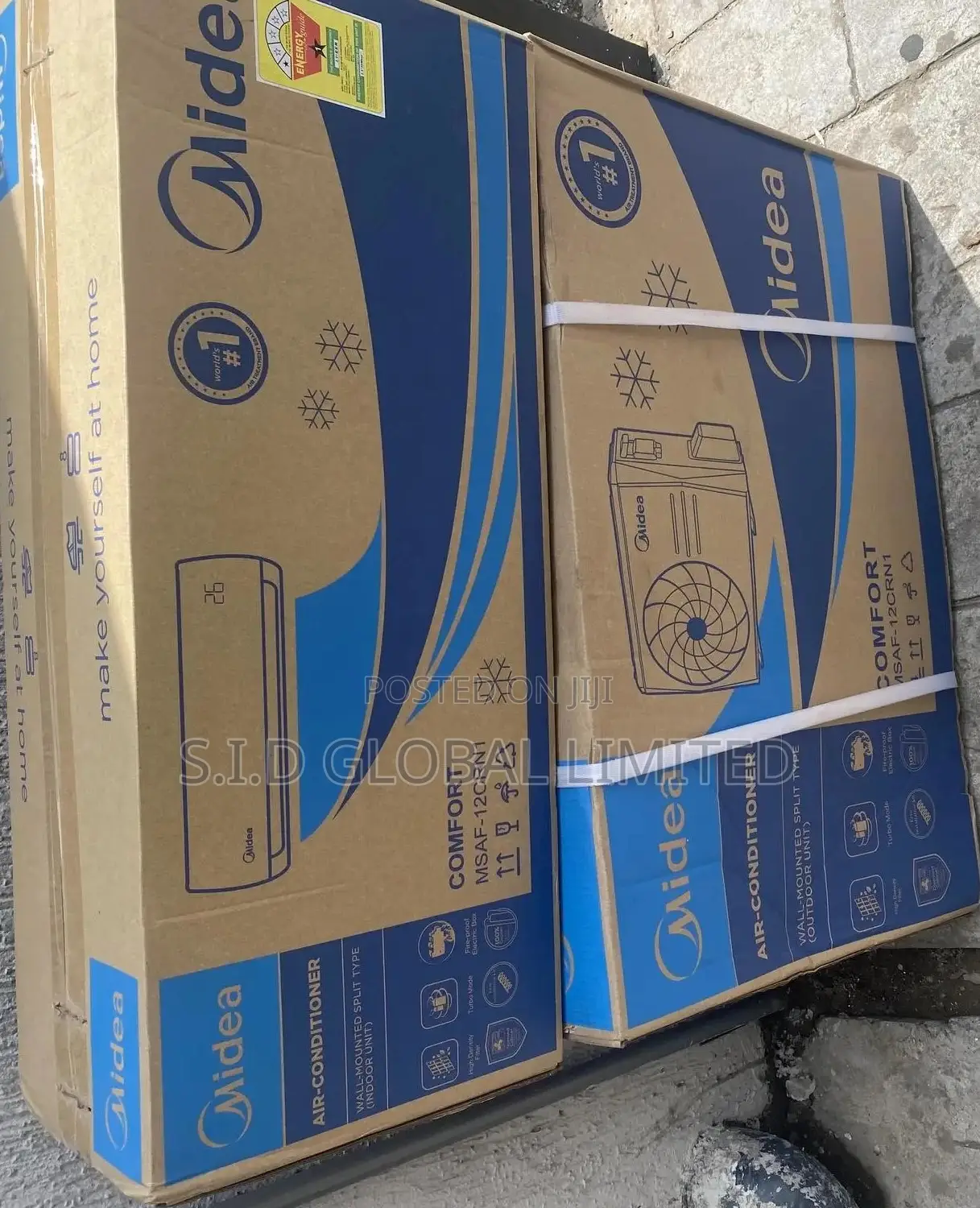 Available Midea MSAF-12CRN1 1.5HP R410 Split Air Conditioner