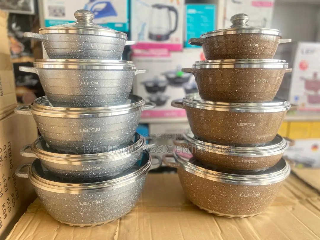 Non Stick Cookware Set - 10 Pieces