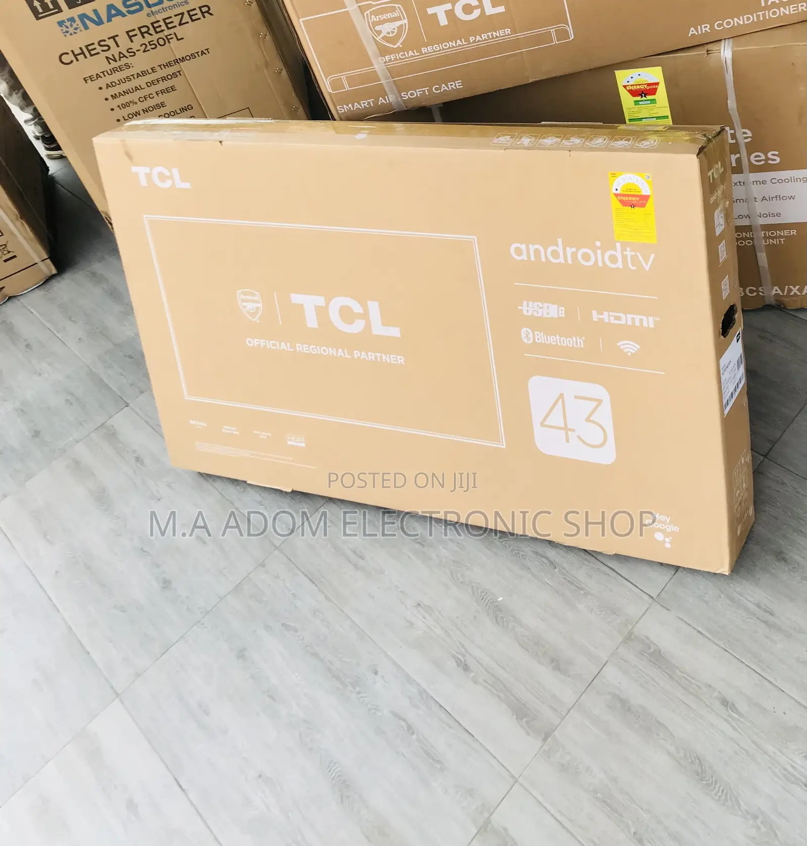 Affordable TCL 43s5400 43 Inch Full HD Smart Android Tv.