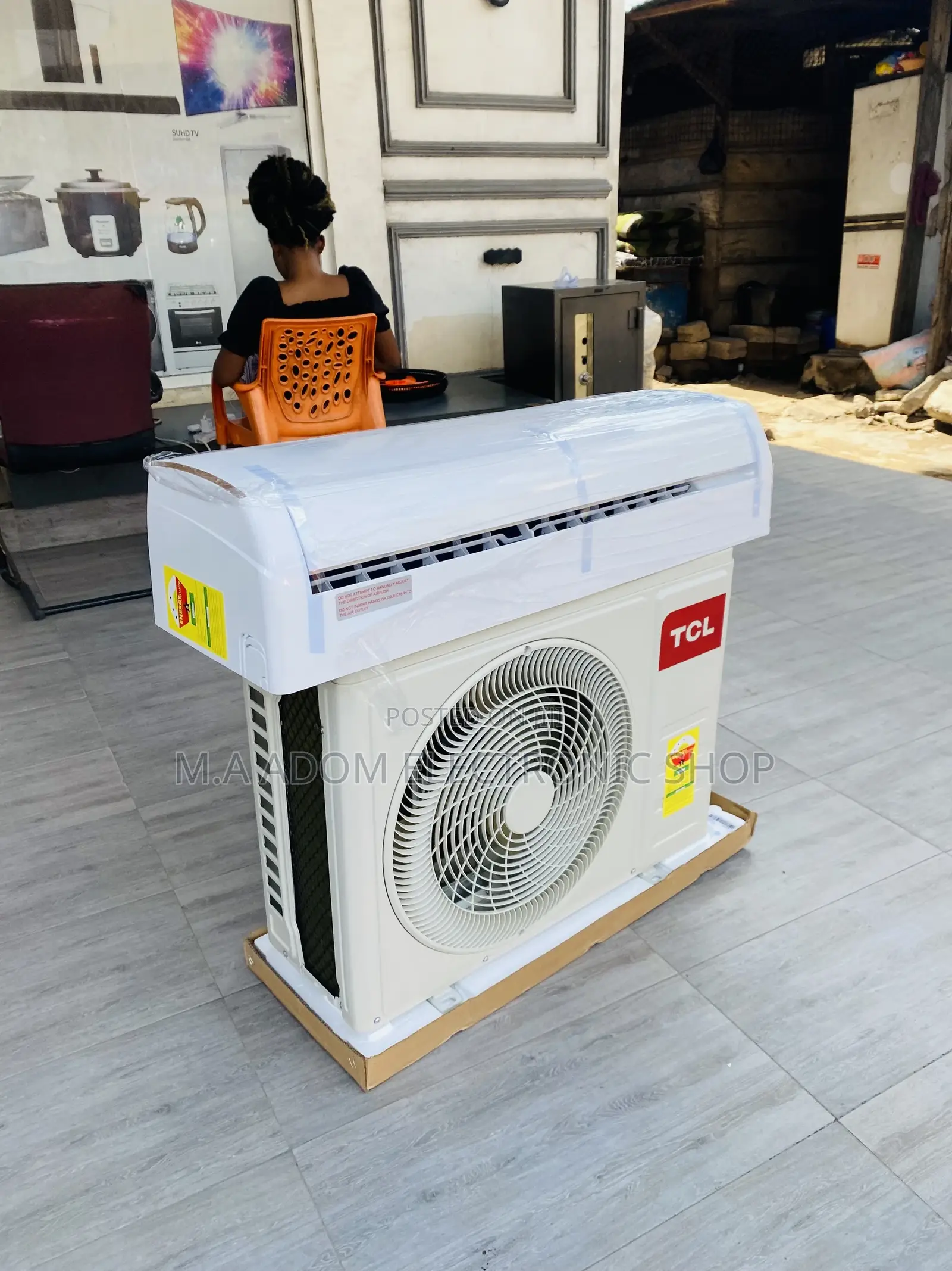 Durable TCL 2.0hp Split Type Air Conditioner(White)R410.