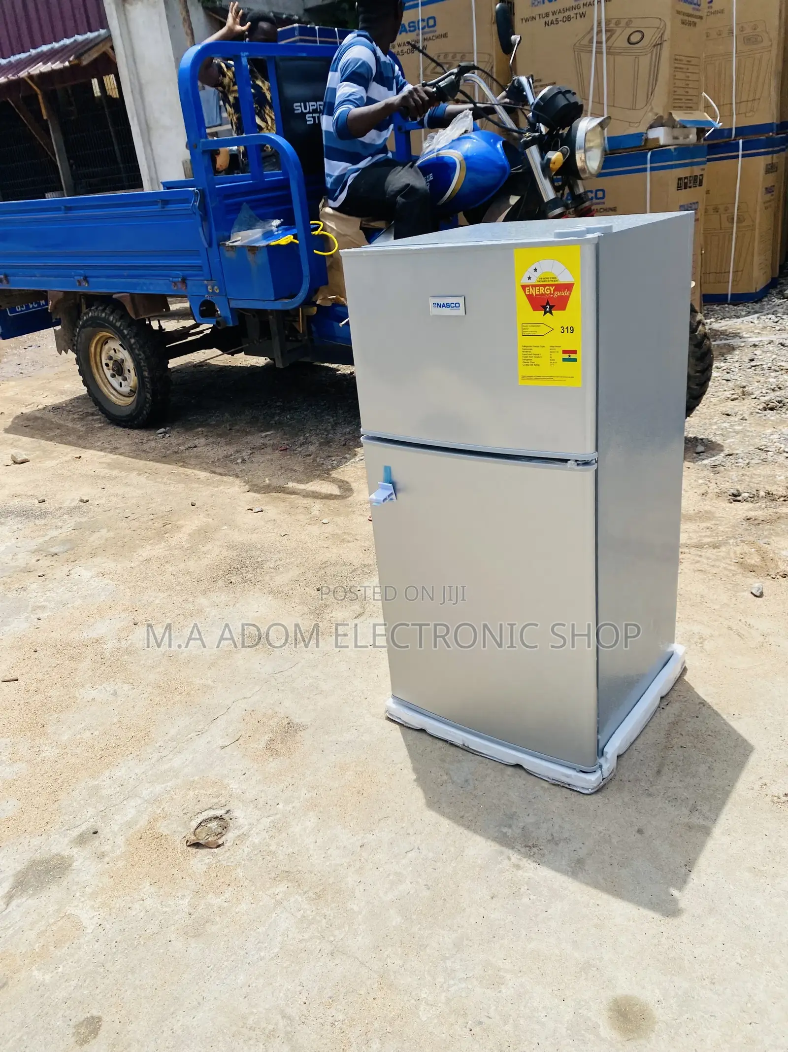 Effective and Affordable Nasco 86ltr 2 Door Table Top Fridge