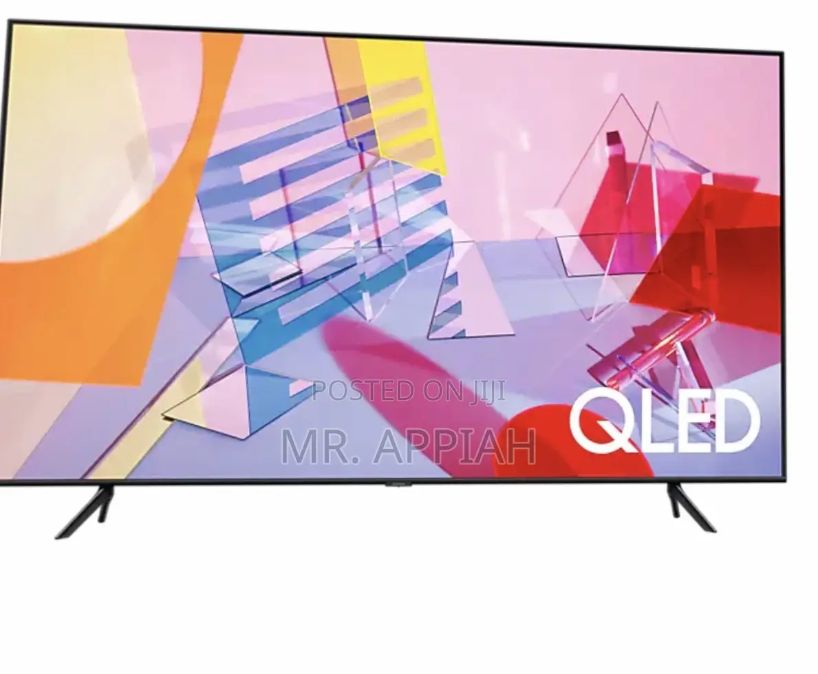Sleek Samsung 85q60 85 Inch Qled Smart Tv(Black).