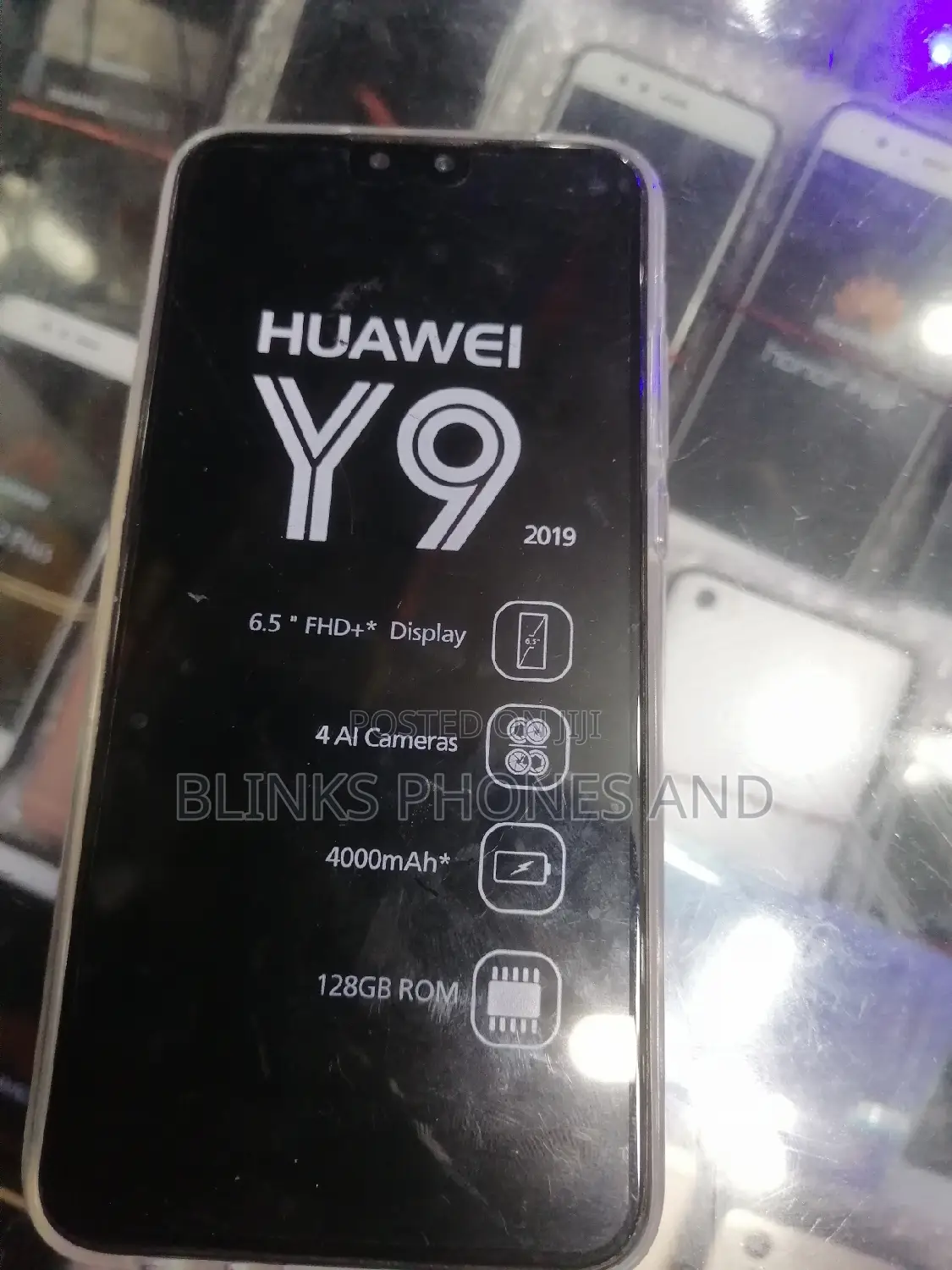 Huawei Y9 2019 128 GB Blue