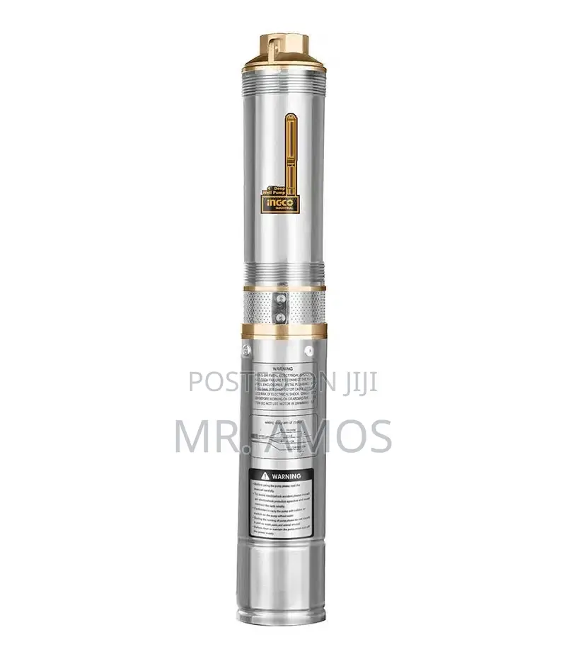 0.5hp Submersible Borehole Pump With 20m Cable - Dwp3701