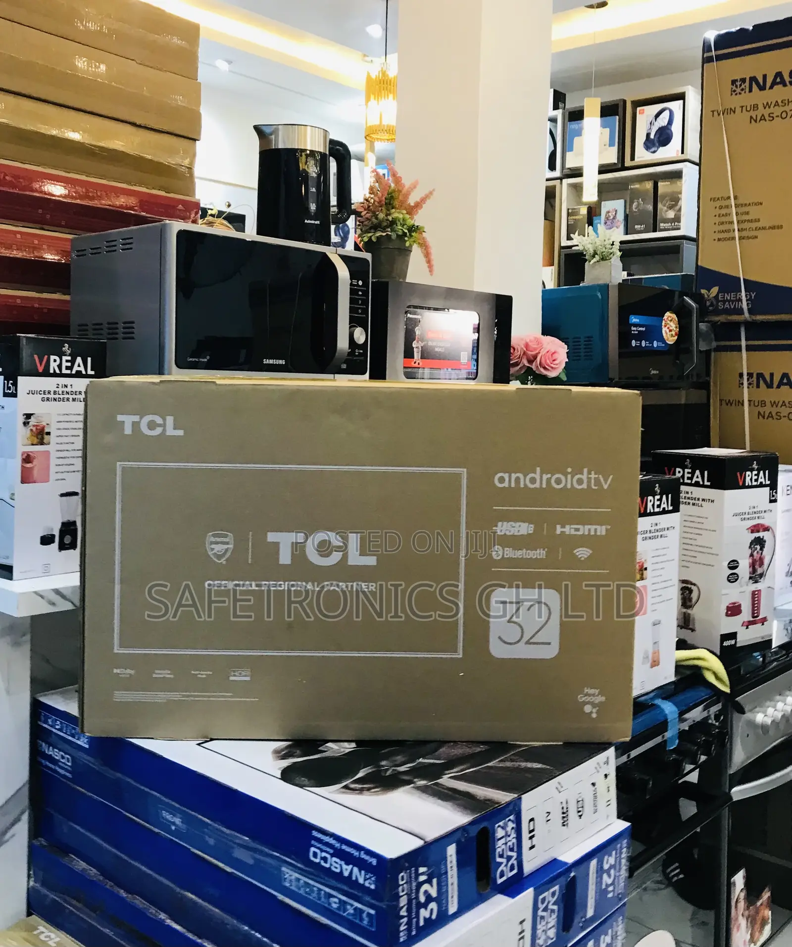 Smart TCL Glossy Led Full HD 32 Inches S5400 Tv