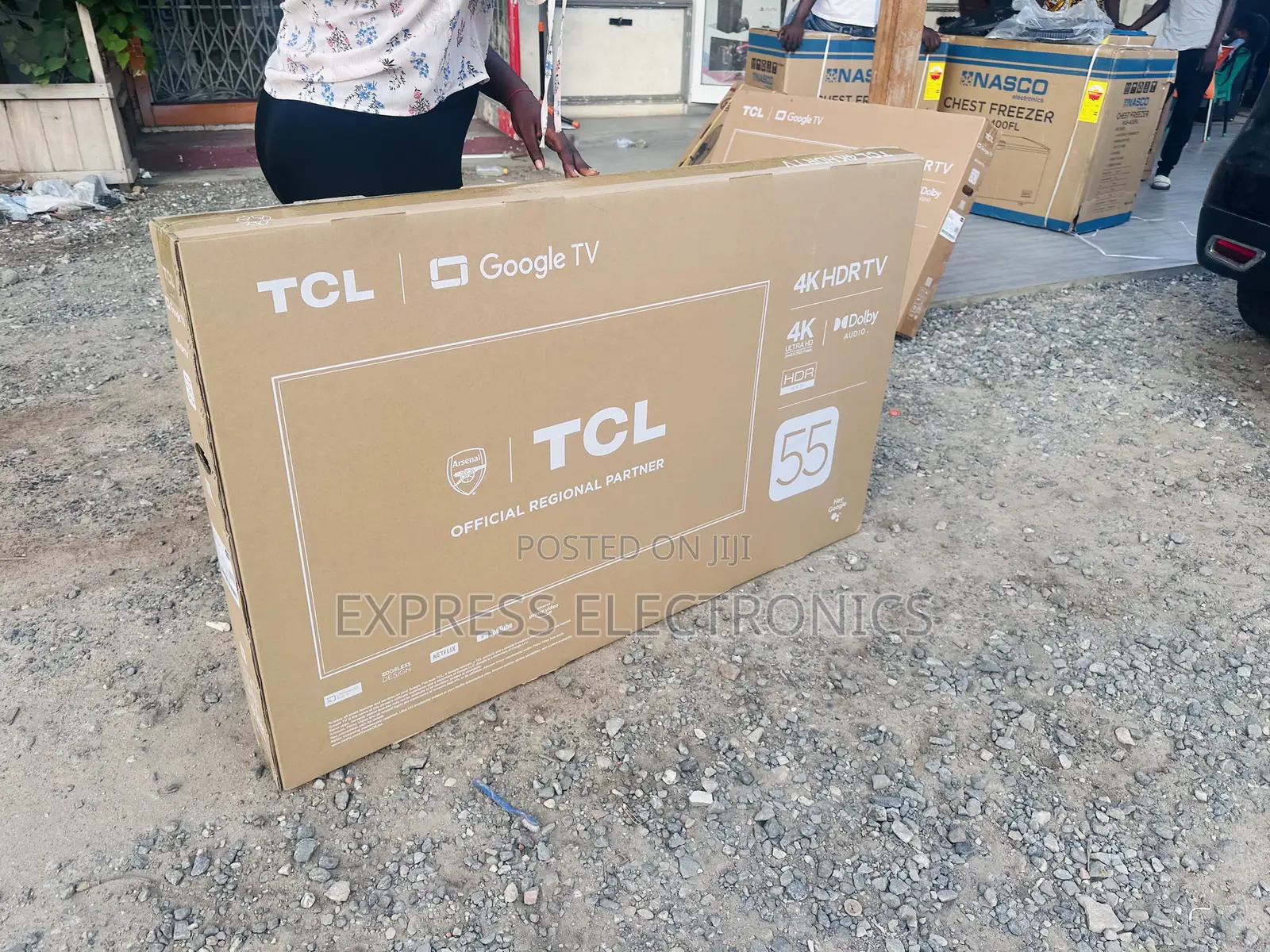 High Quality Display TCL 55p635 Uhd Smart Glossy Led Tv