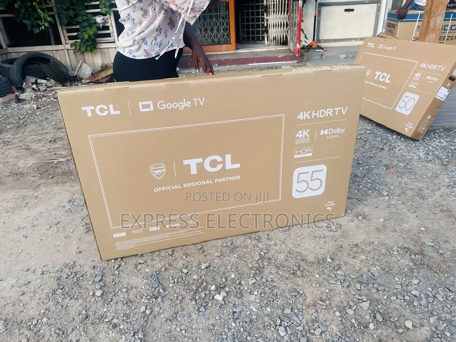 High Quality Display TCL 55p635 Uhd Smart Glossy Led Tv