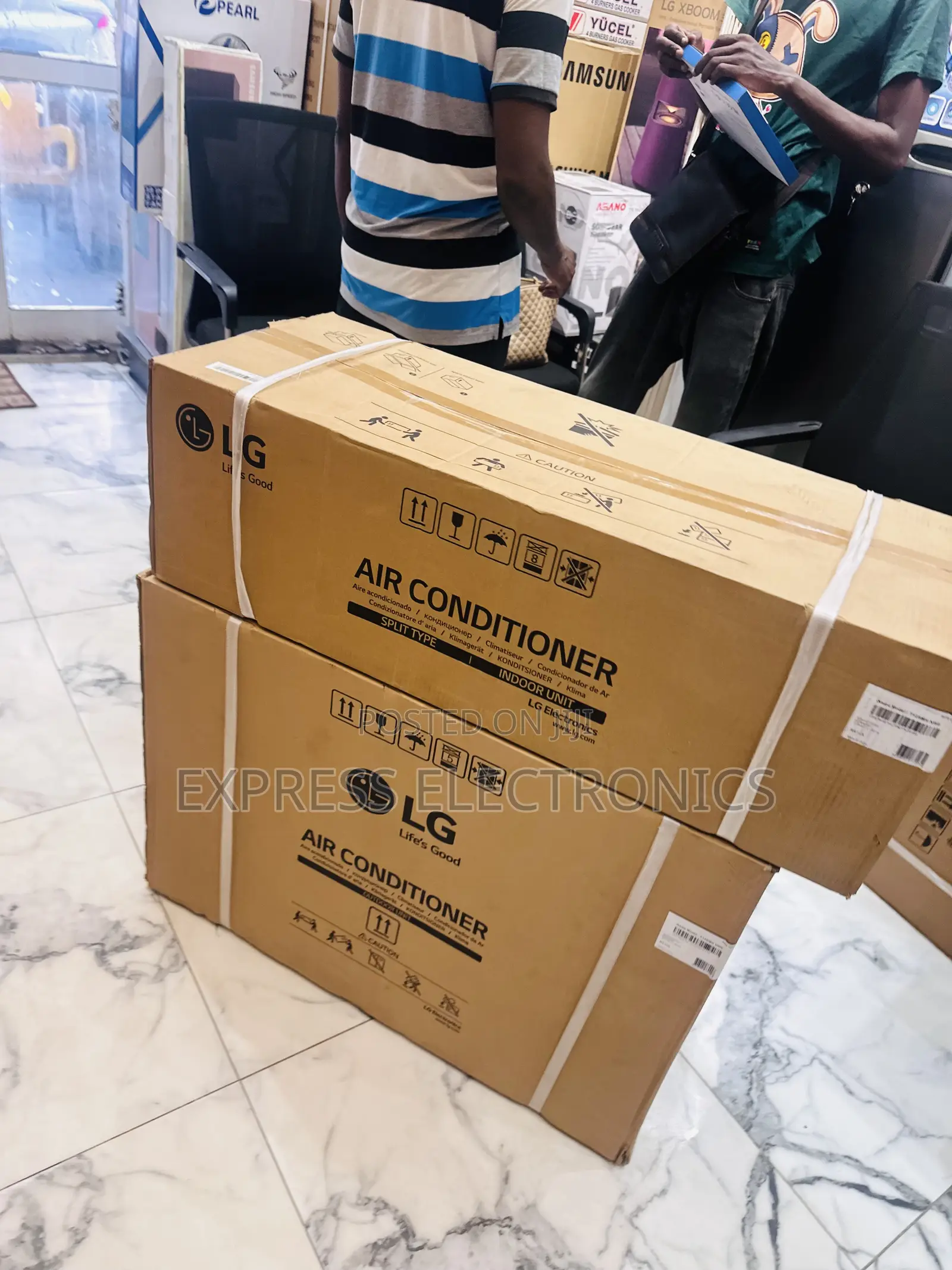 Elegant Design LG AC Split R410 Gas 2.0hp.