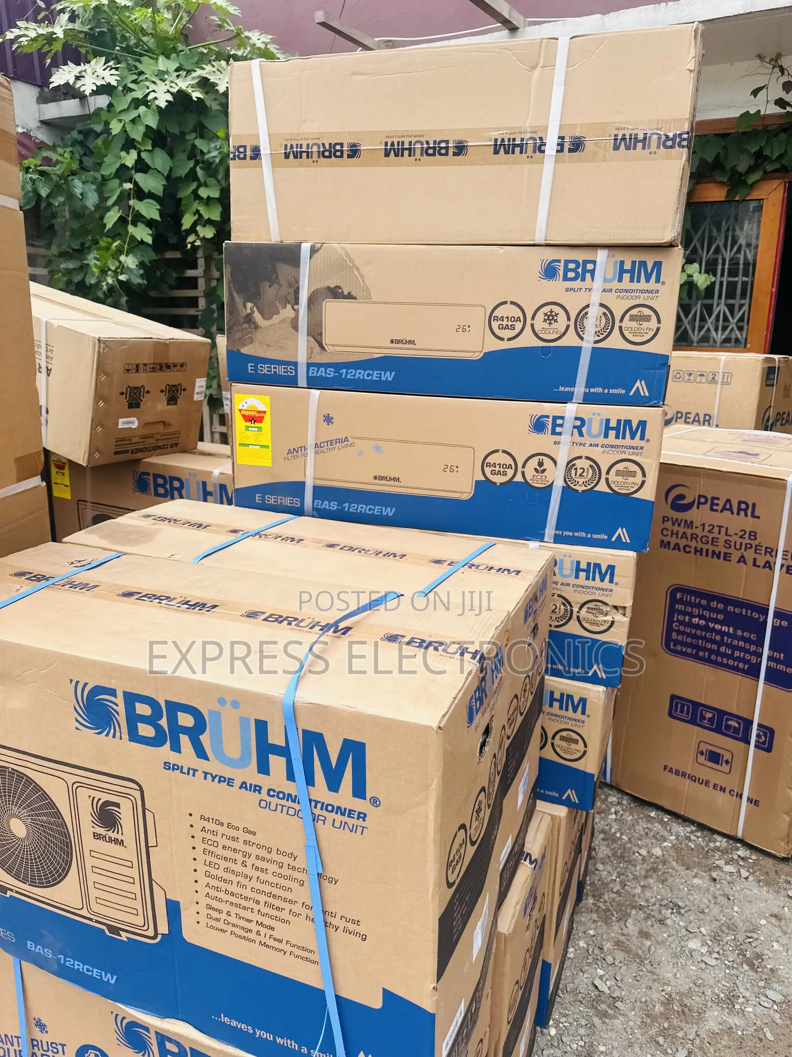 Chill Master Bruhm Split R410 Gas 1.5hp Air Conditioner