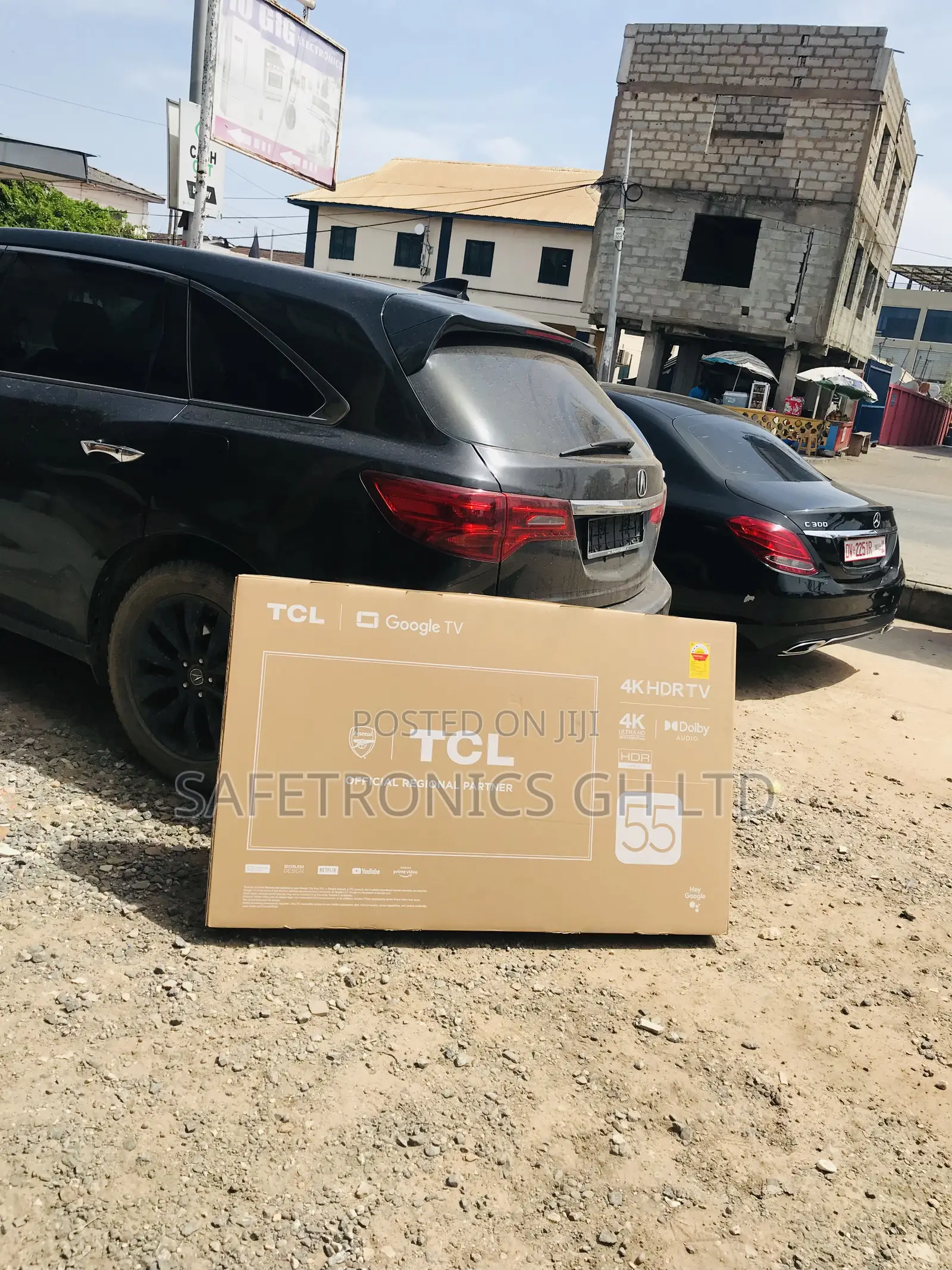 Glossy HDR Led TCL 55 Inches 55 Inches UHD Smart Tv