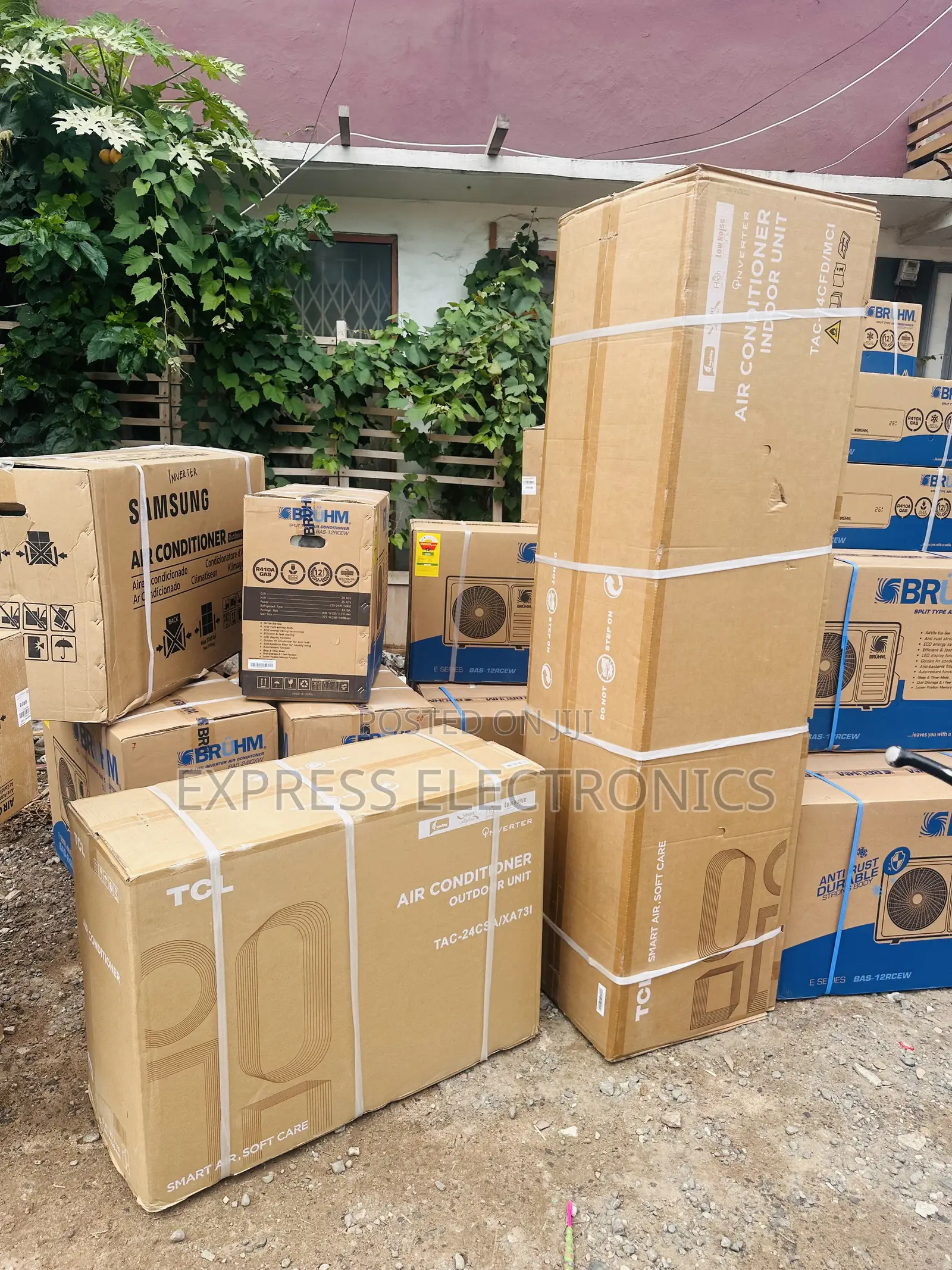 Newly Sealed TCL 2.5hp Split R410 Gas Air Conditioner