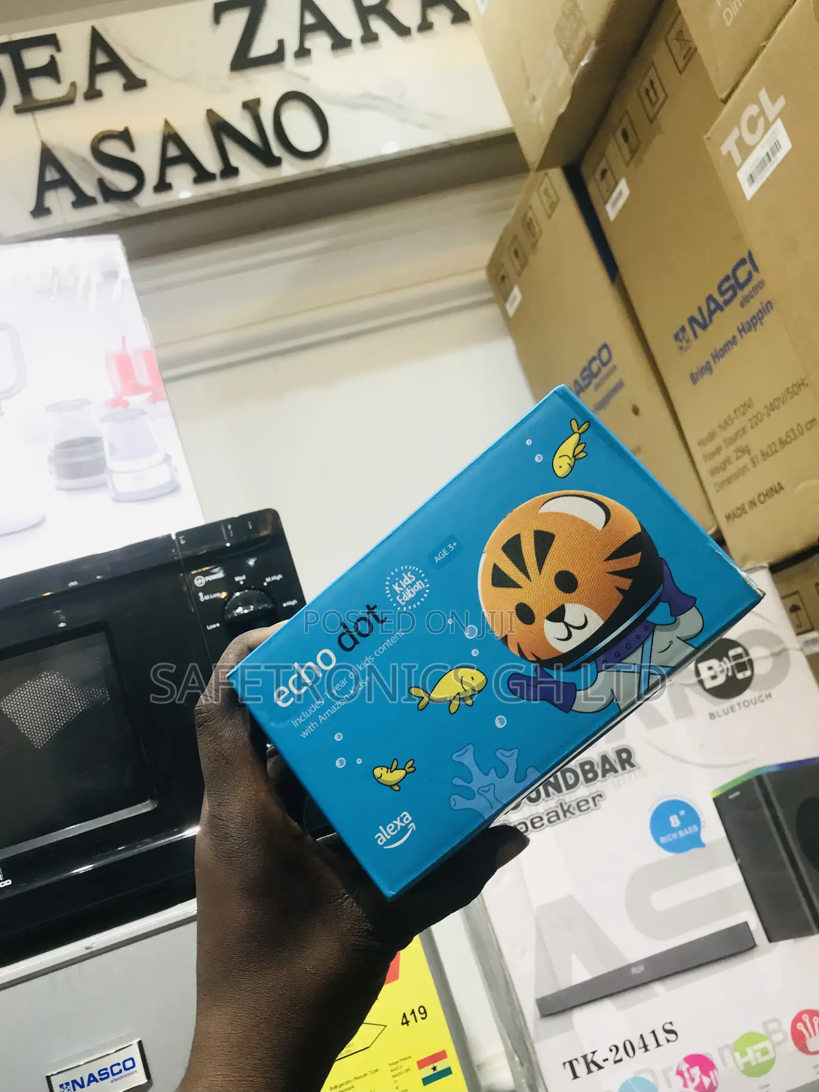 Echo Dot 5 Gen Bluetooth Wireless Black Electric Speaker