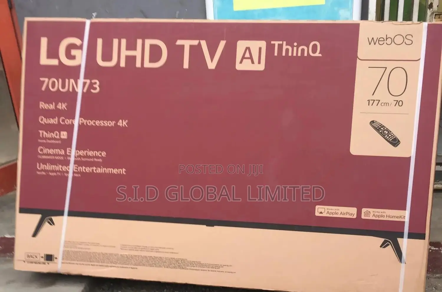 Wonderful LG Uhd TV 70 Inch Un73 Series, Active HDR