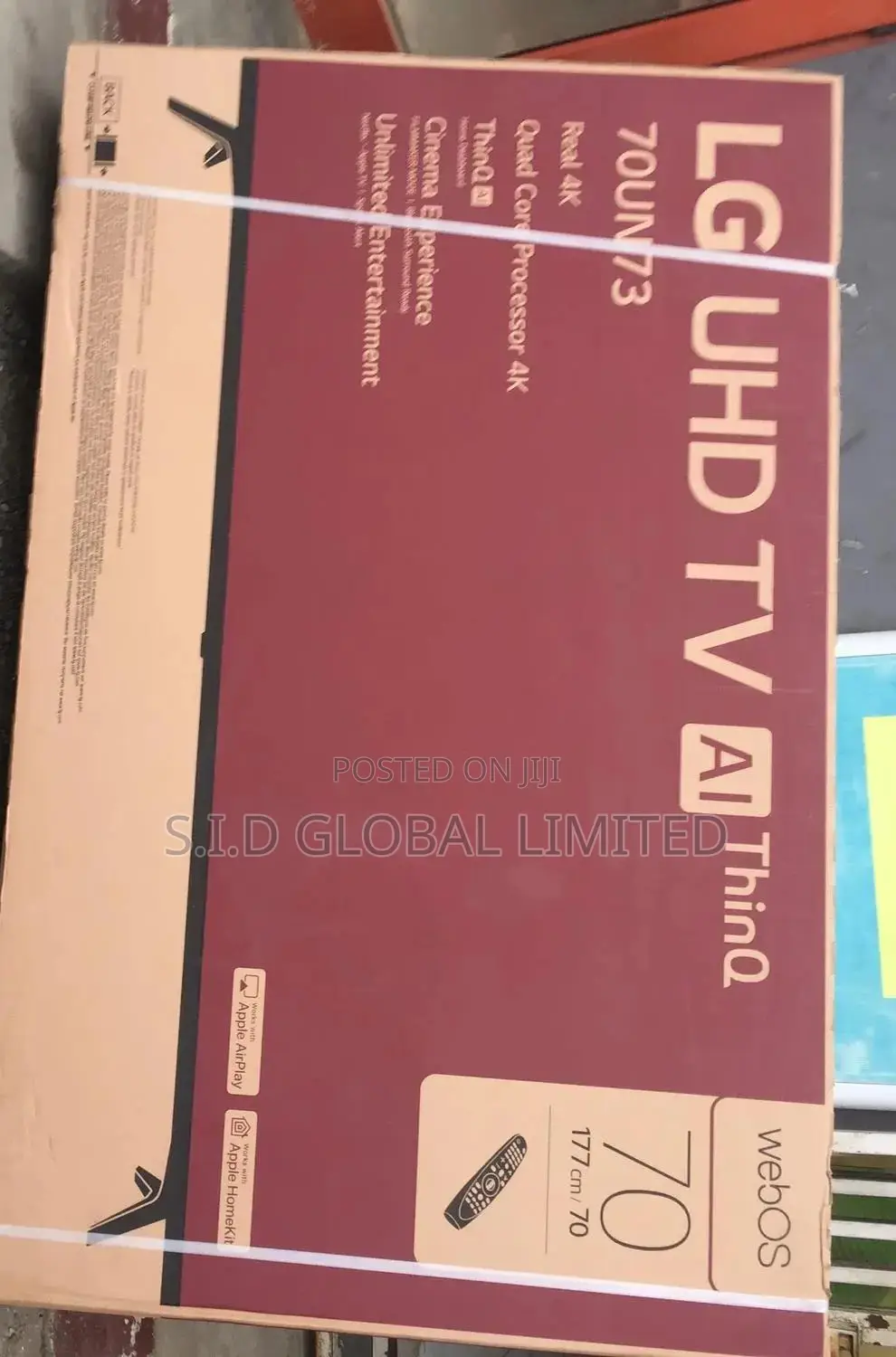 Wonderful LG Uhd TV 70 Inch Un73 Series, Active HDR