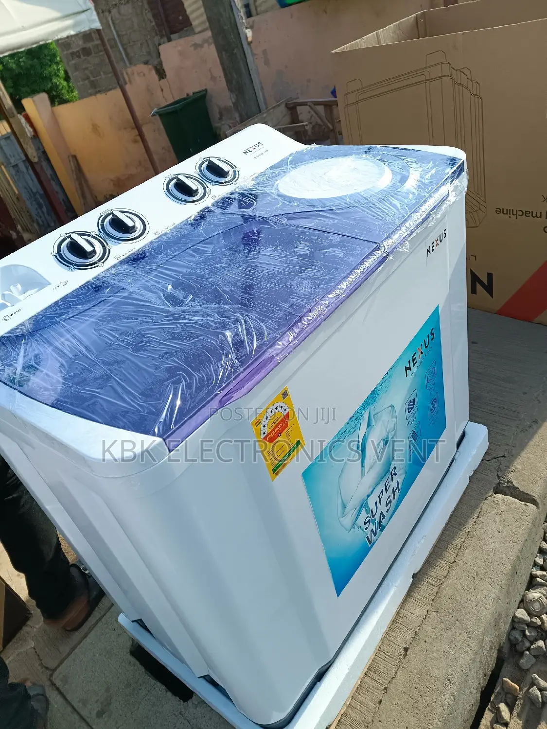 Nexus 15kg Twin Tub Washing Machine