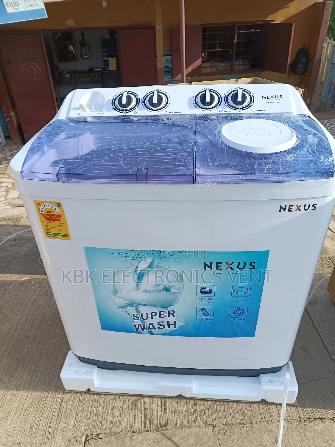 Nexus 12kg Twin Tub Washing Machine