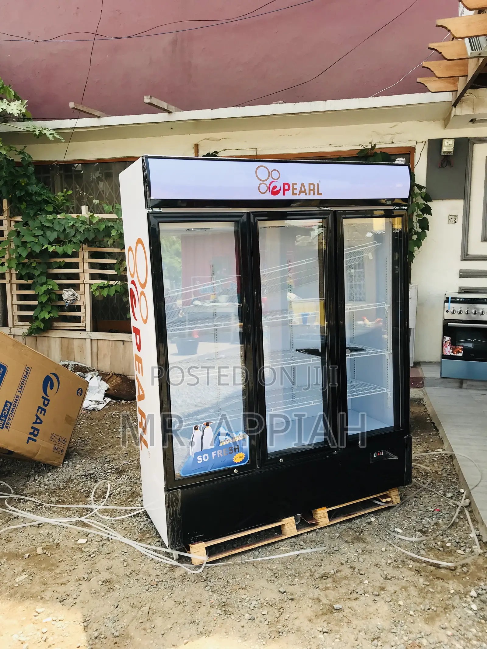 Buy Authentic Pearl PVC-150 Three Door Beverage Cooler.