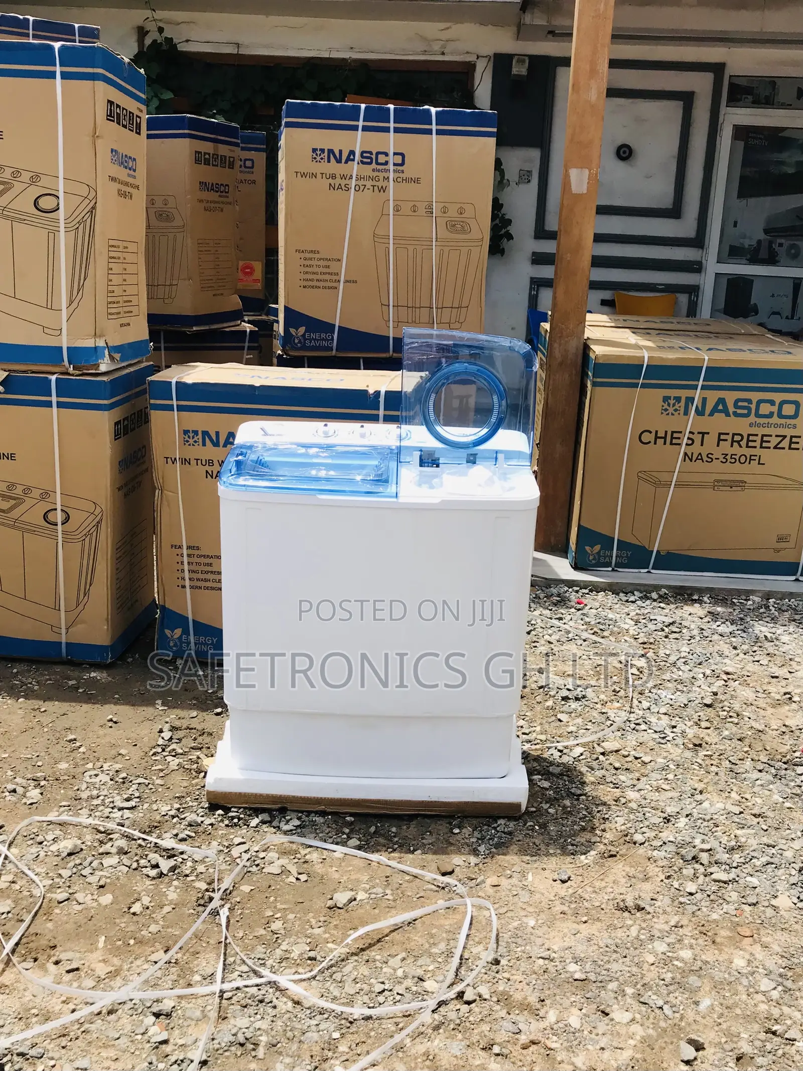 Semiautomatic Topload Nasco 8kg Electric Washingmachine