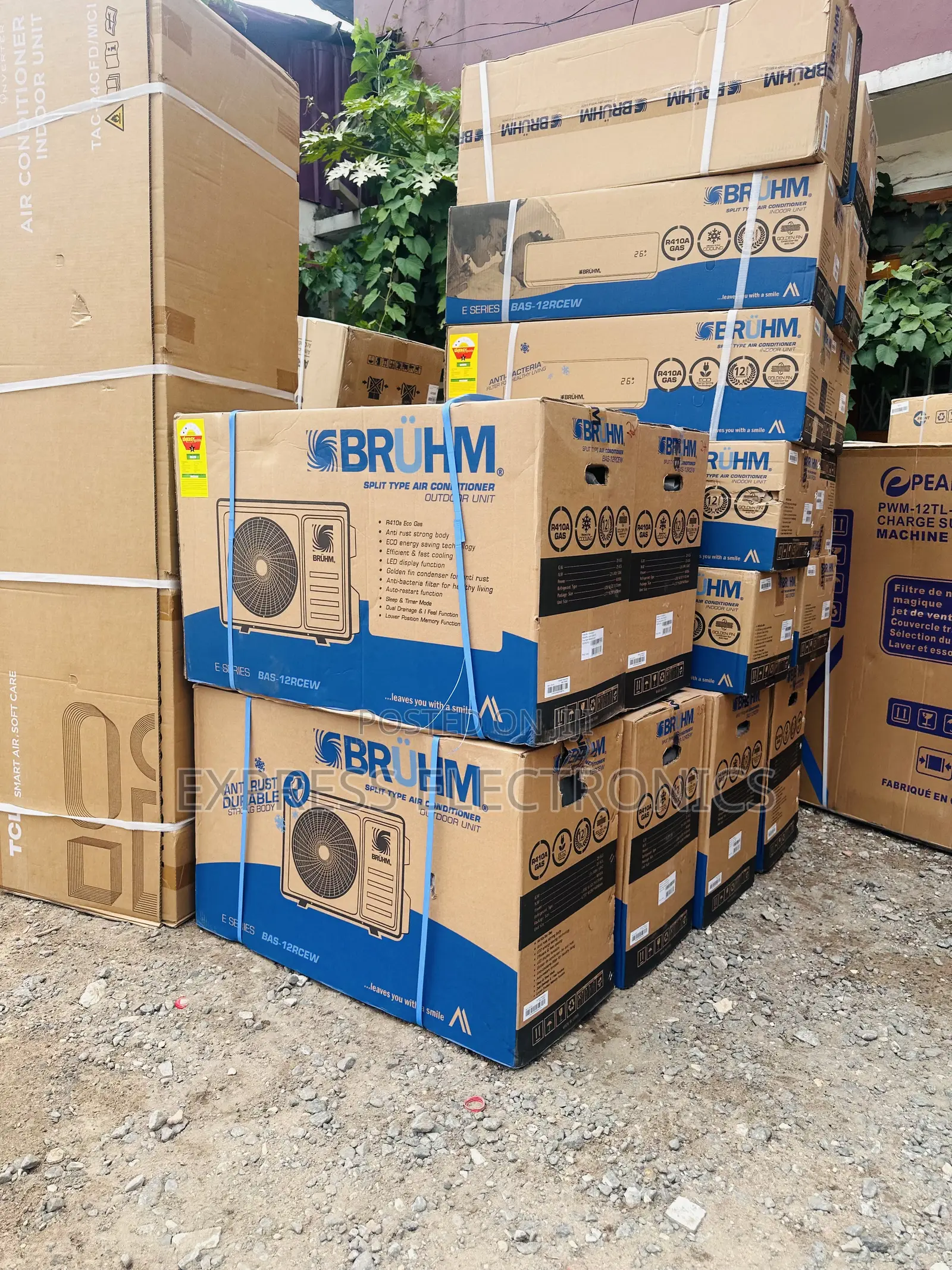 Chill Fast With Bruhm 2.5hp Inverter Split Air Conditioner