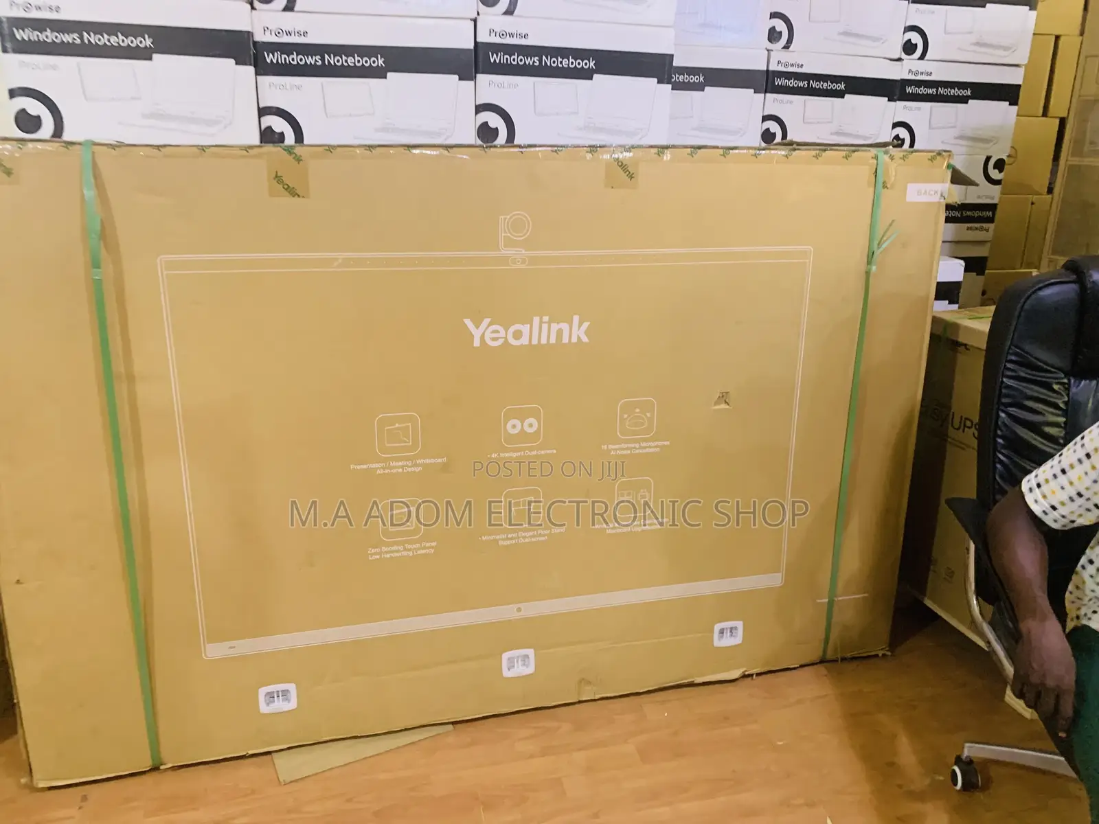 Yea Link 86” Uhd Touch Screen Meeting Board