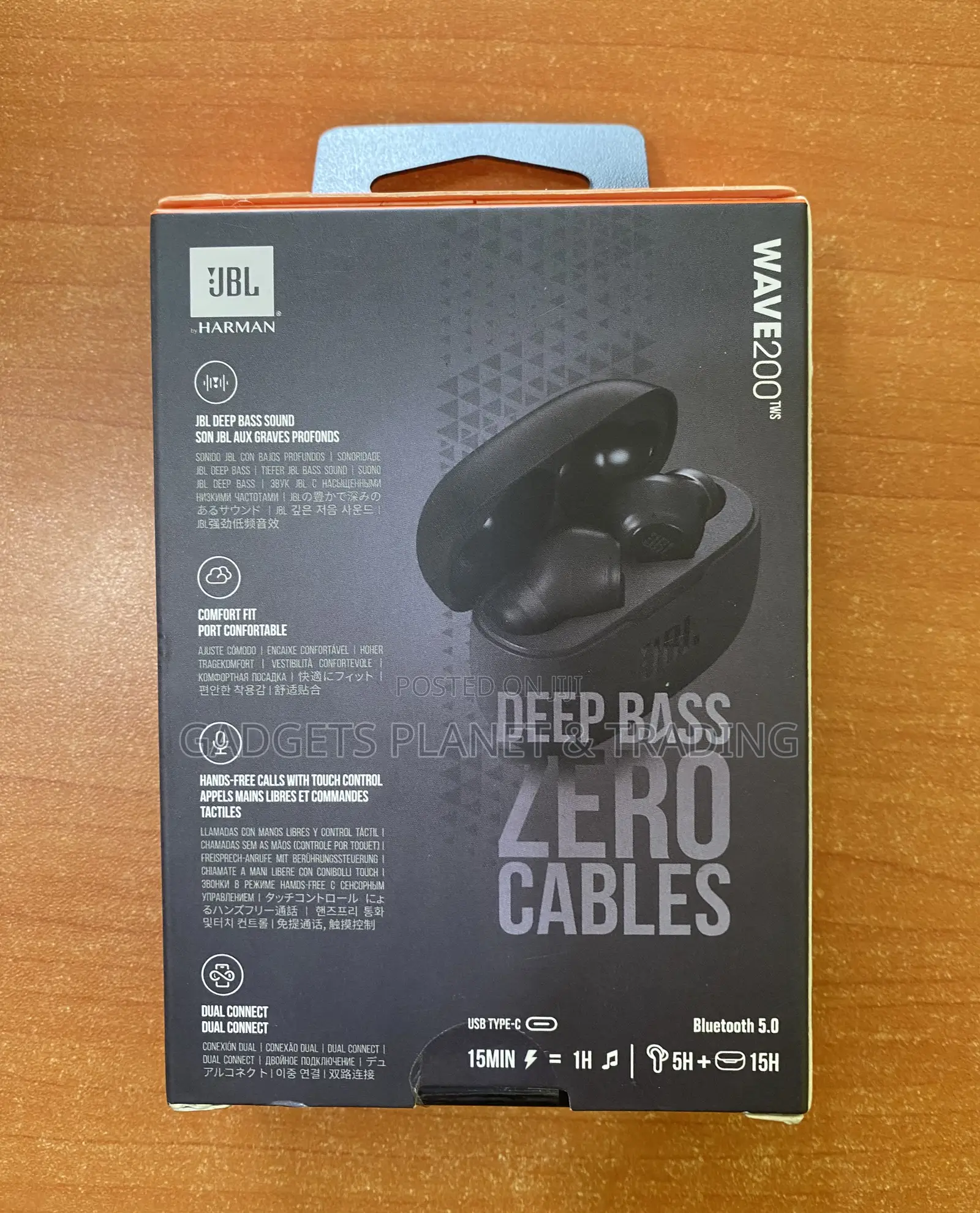JBL Wave 200TWS Deep Base Bluetooth Earbuds