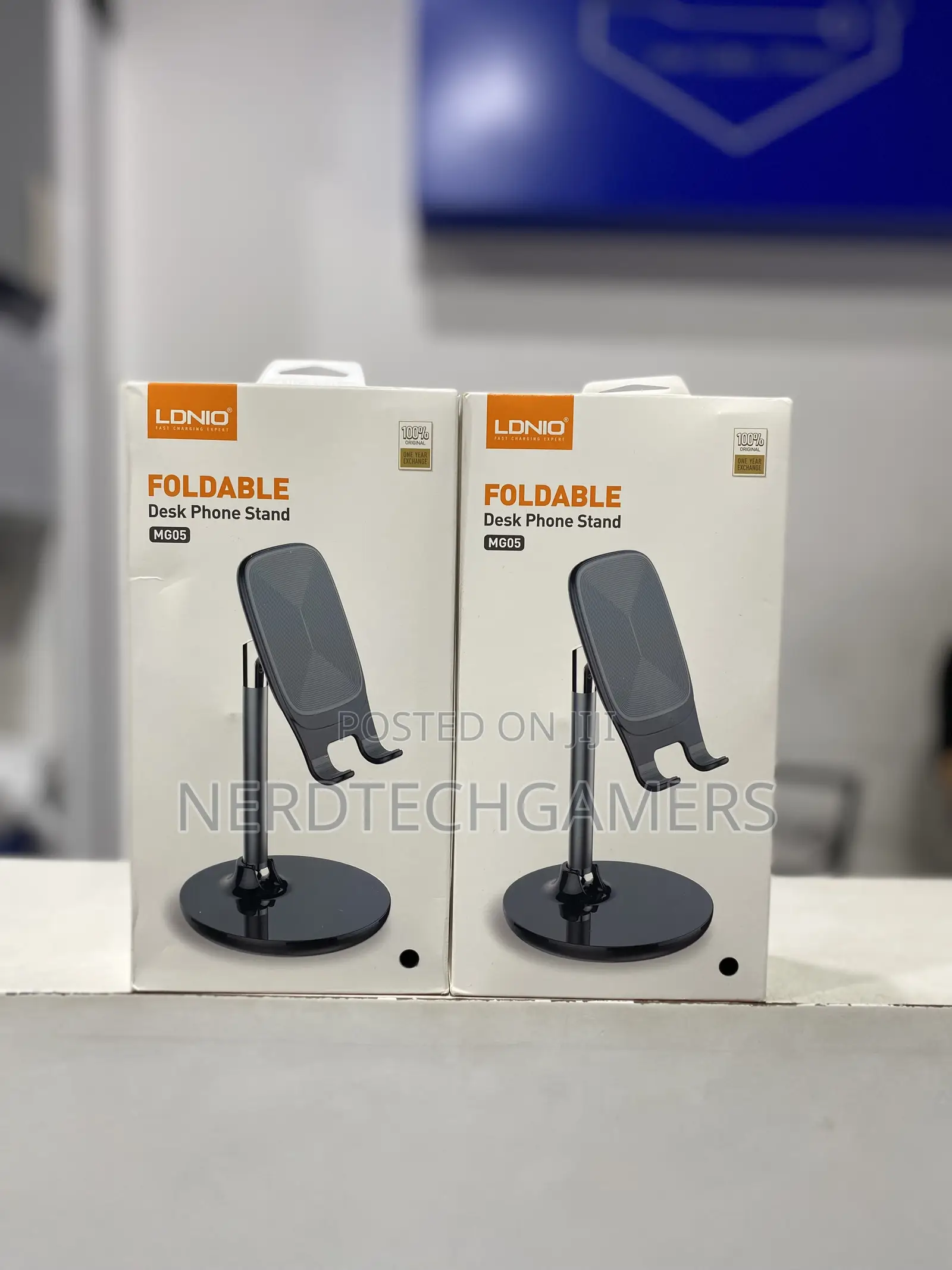 LDNIO MG05 Foldable Phone Stand for Desktop Phone Tablet,