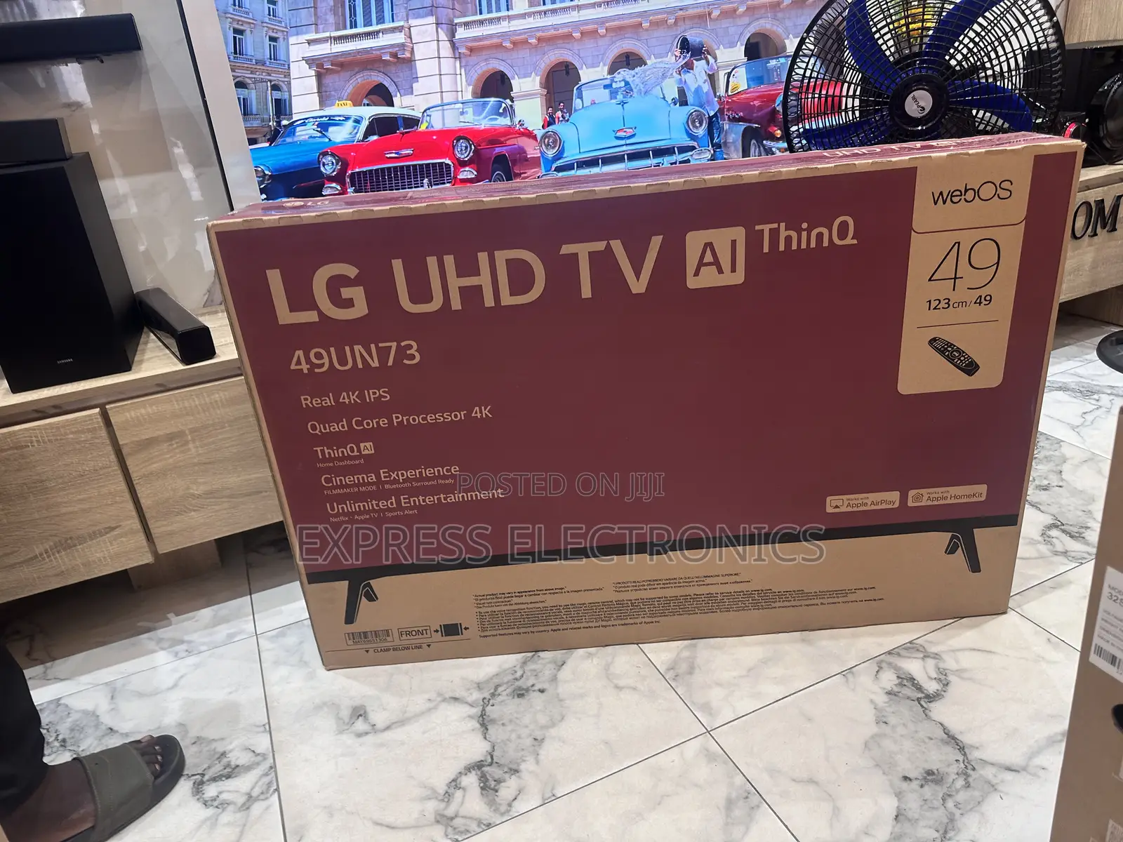 Quality Slim UHD Smart LG Tv 49”UN7340