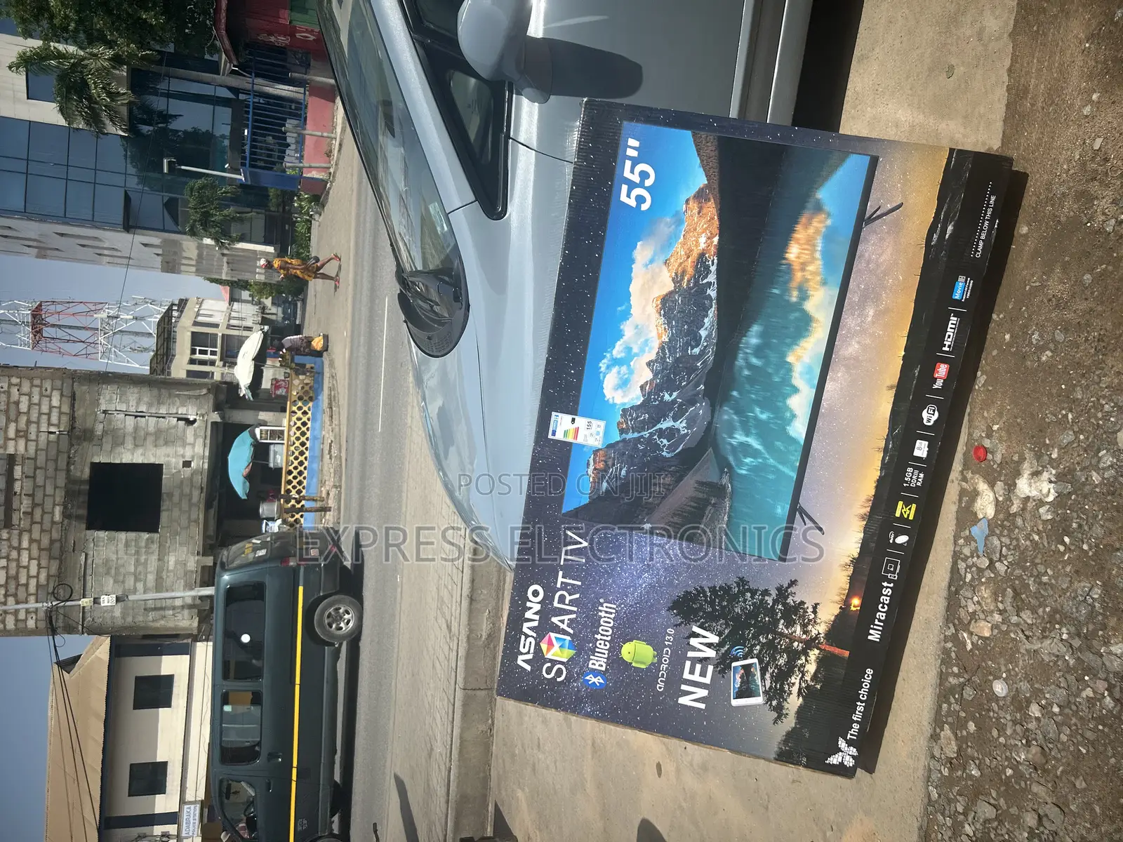 Slim Android Uhd Smart 55”Asano Tv