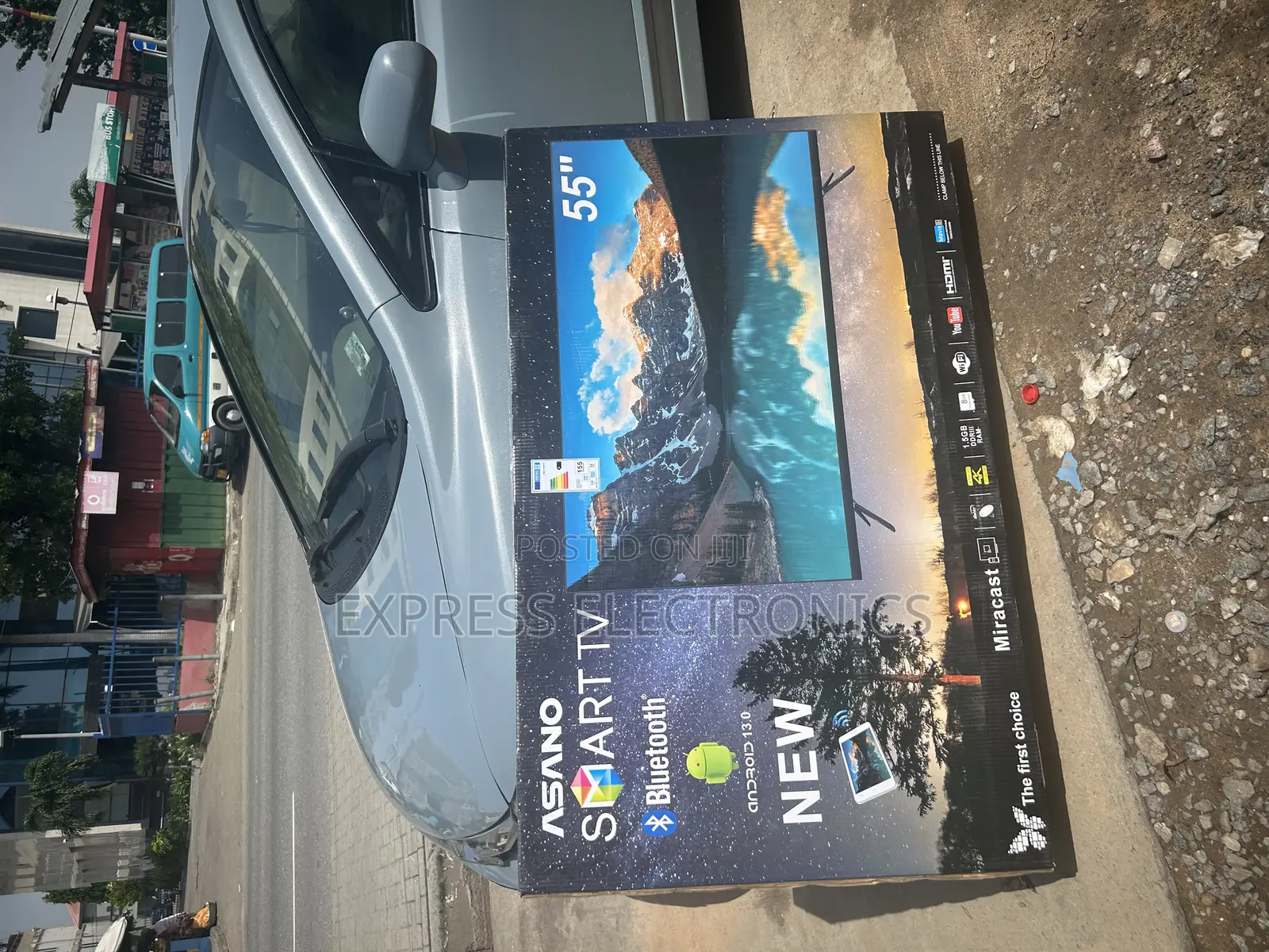Asano Uhd Smart High Quality Slim Tv